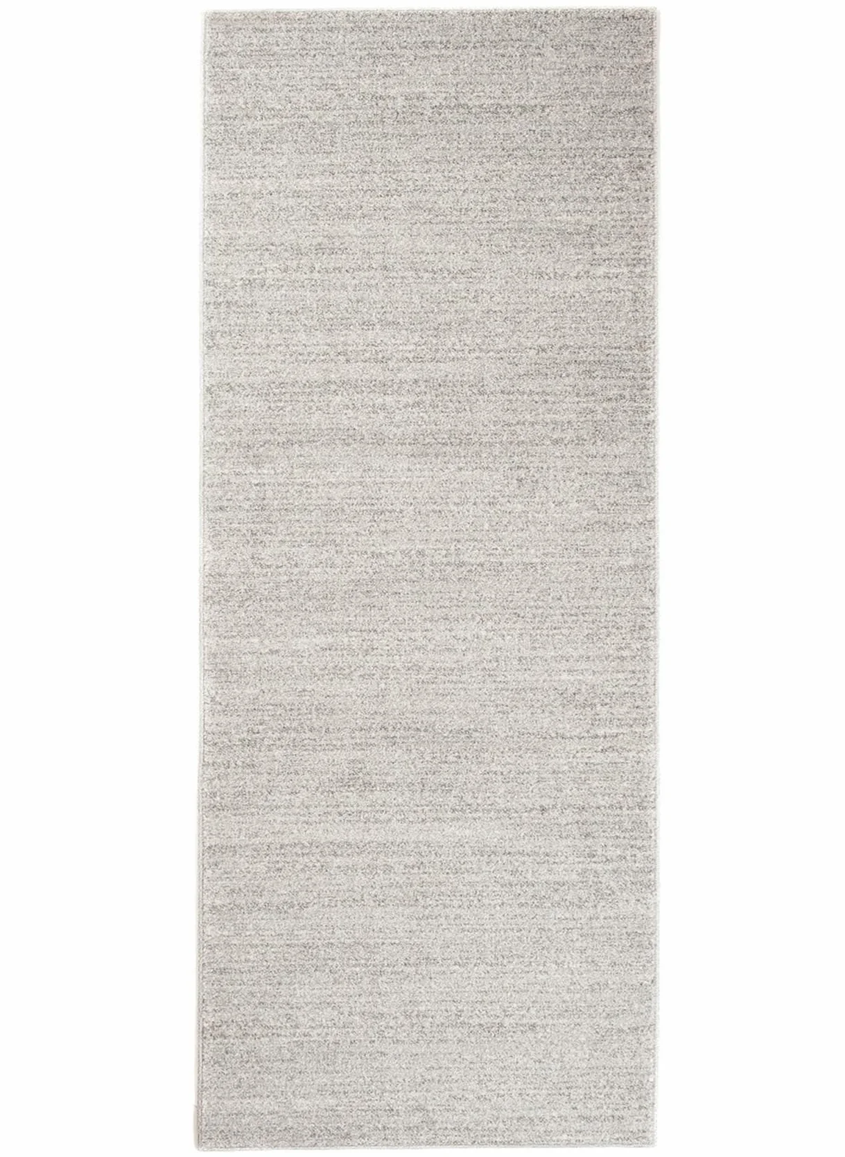 Tapiso Sari chodnik na metry do salonu, sypialni, kuchni, korytarza, mostek na wymiar, szary, szarobrązowy, jednokolorowy, krótkie runo, melanż, 90 x 300 cm