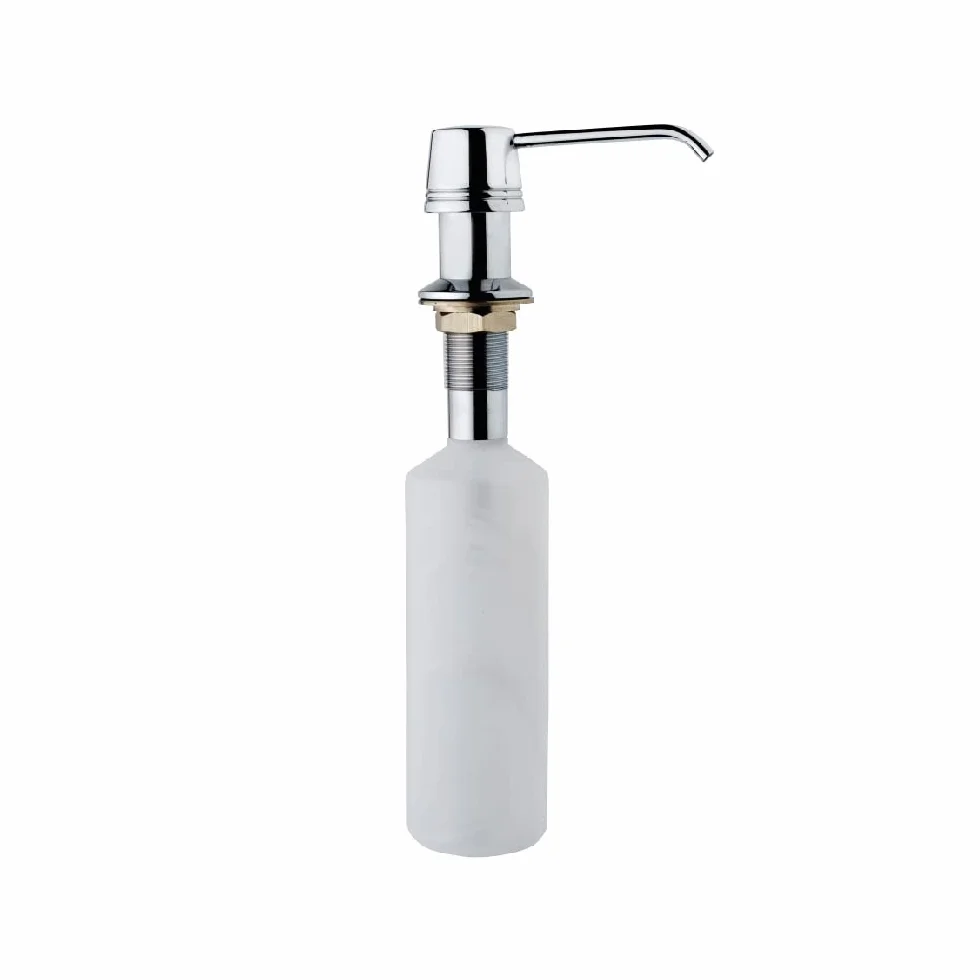 TEKA 115890011 Dozownik Mydła w Płynie, Stal Nierdzewna, 275 ml, 5.5 x 9.5 x 28 cm