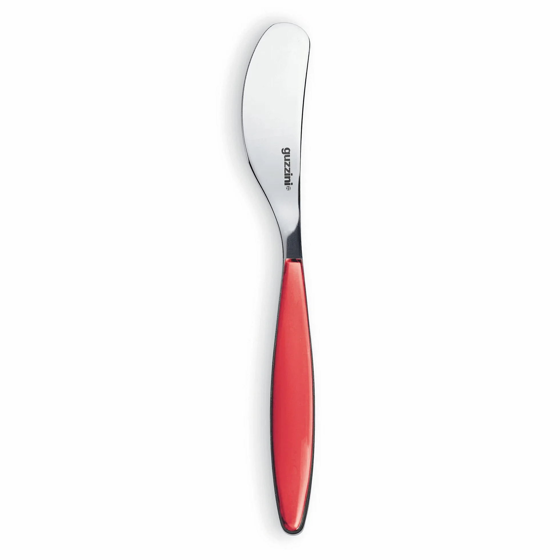 Guzzini - Feeling, Nóż do Smarowania Masła - Czerwony, 16 cm - 23000665