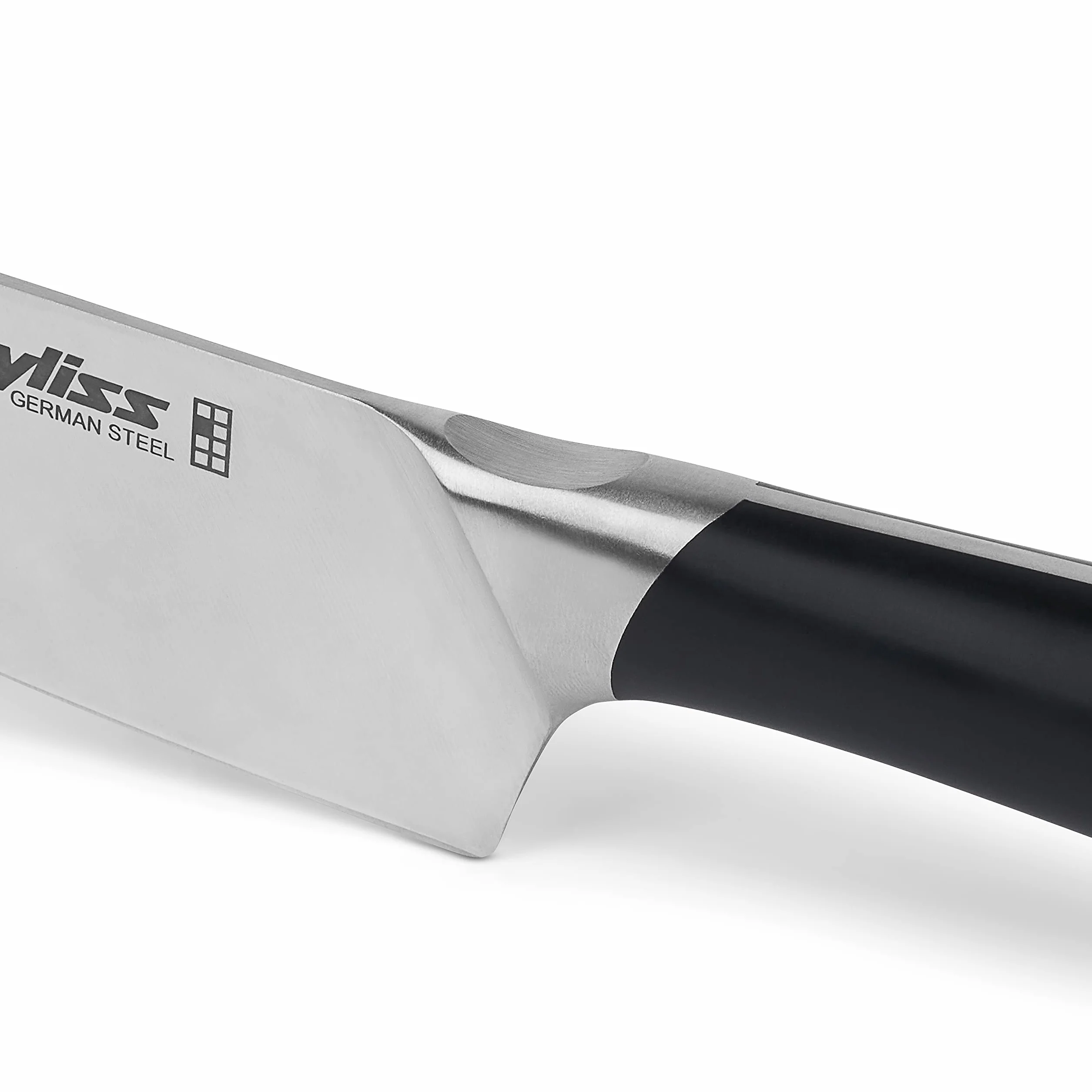 Zyliss Comfort Pro Nóż użytkowy, 14 cm, ostry, kuty niemiecki nóż ze stali nierdzewnej, antybakteryjny czarny uchwyt z podpórką na palce, profesjonalny nóż kuchenny/nóż do warzyw, nadaje się do