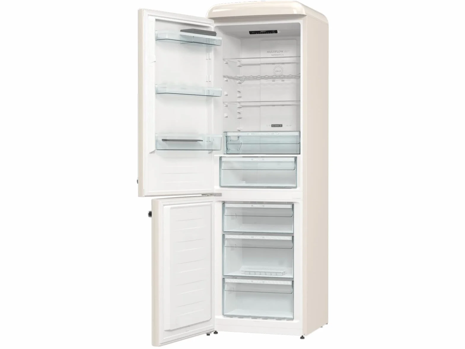 GORENJE ONRK619DC-L lodówko-zamrażarka / 300 l/zawias drzwiowy: lewy/kompresor inwerterowy/NoFrostPlus/oświetlenie wewnętrzne LED/FastFreeze
