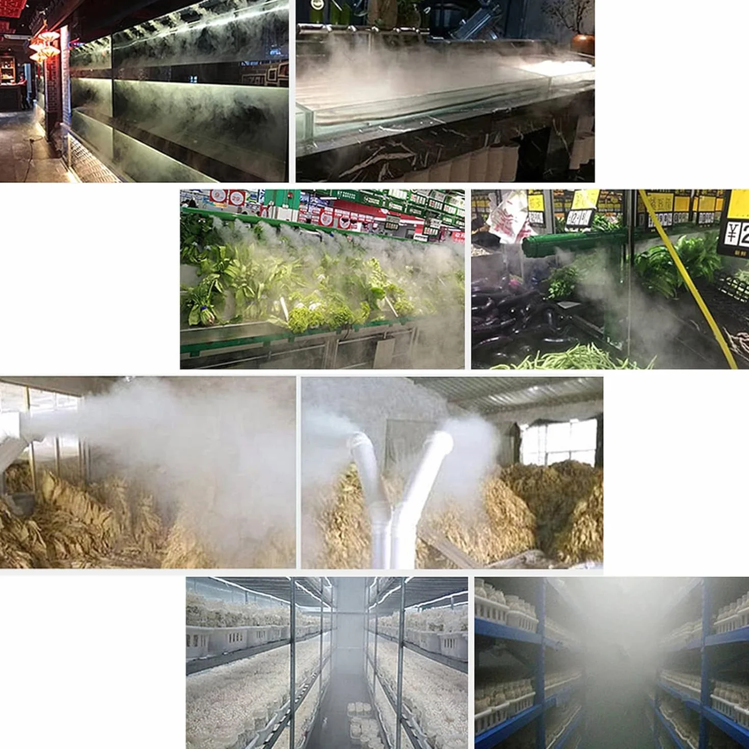 Nawilżacz powietrza Duży pokój, przemysłowy nawilżacz powietrza, duży komercyjny nawilżacz powietrza Cichy nawilżacz Nawilżacz chłodnej mgiełki Przemysłow(2kgremote Sterowanie