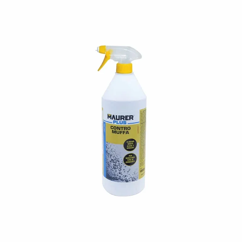 Maurer Plus przeciw pleśni Spay do wszystkich środowisk, 1000 ml, wyprodukowano we Włoszech
