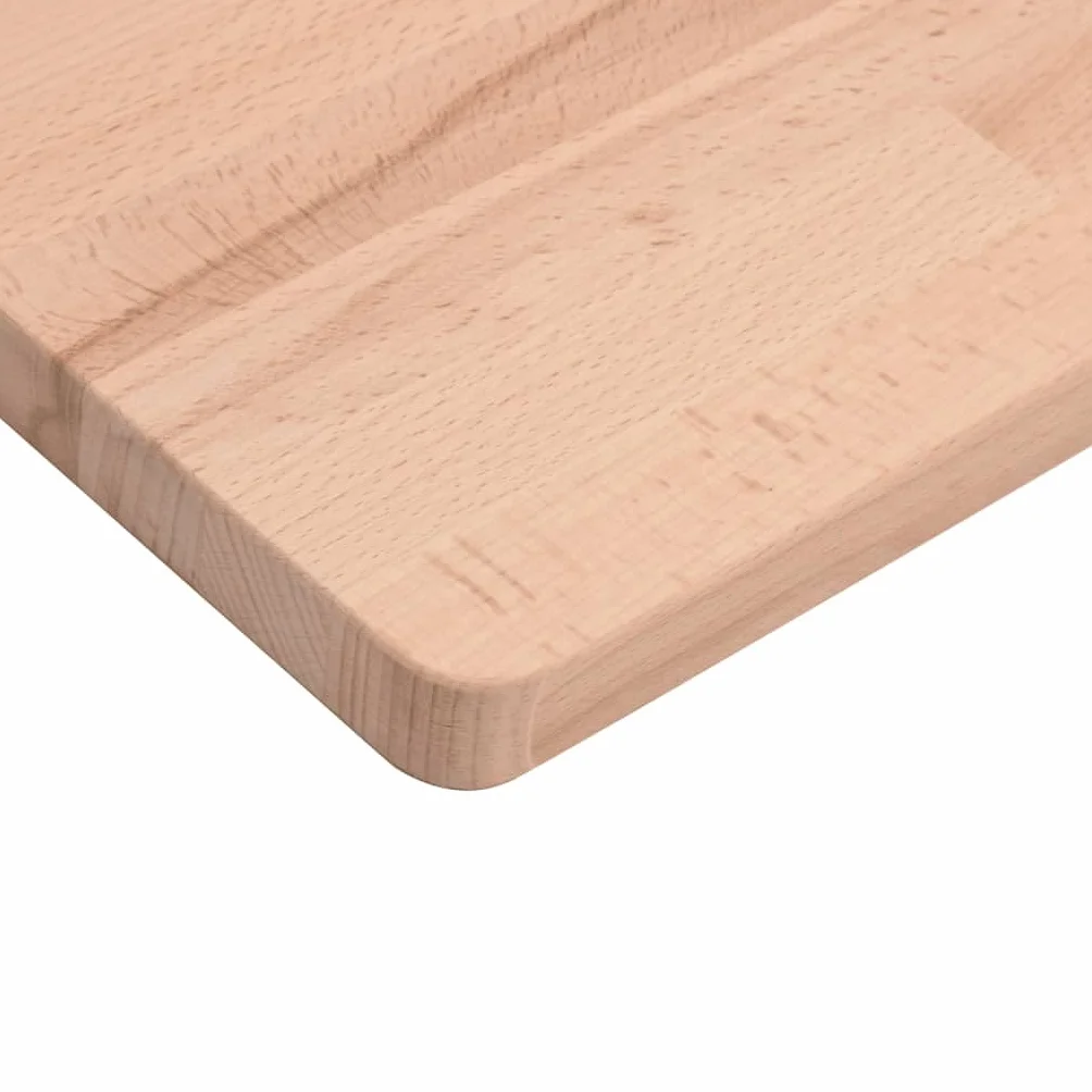 vidaXL Blat do biurka 100x50x2,5 cm lite drewno bukowe
