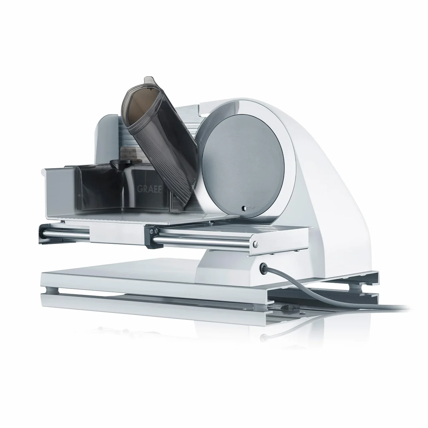 Graef SKS901EU krajalnica uniwersalna, aluminium eloksalowane/białe