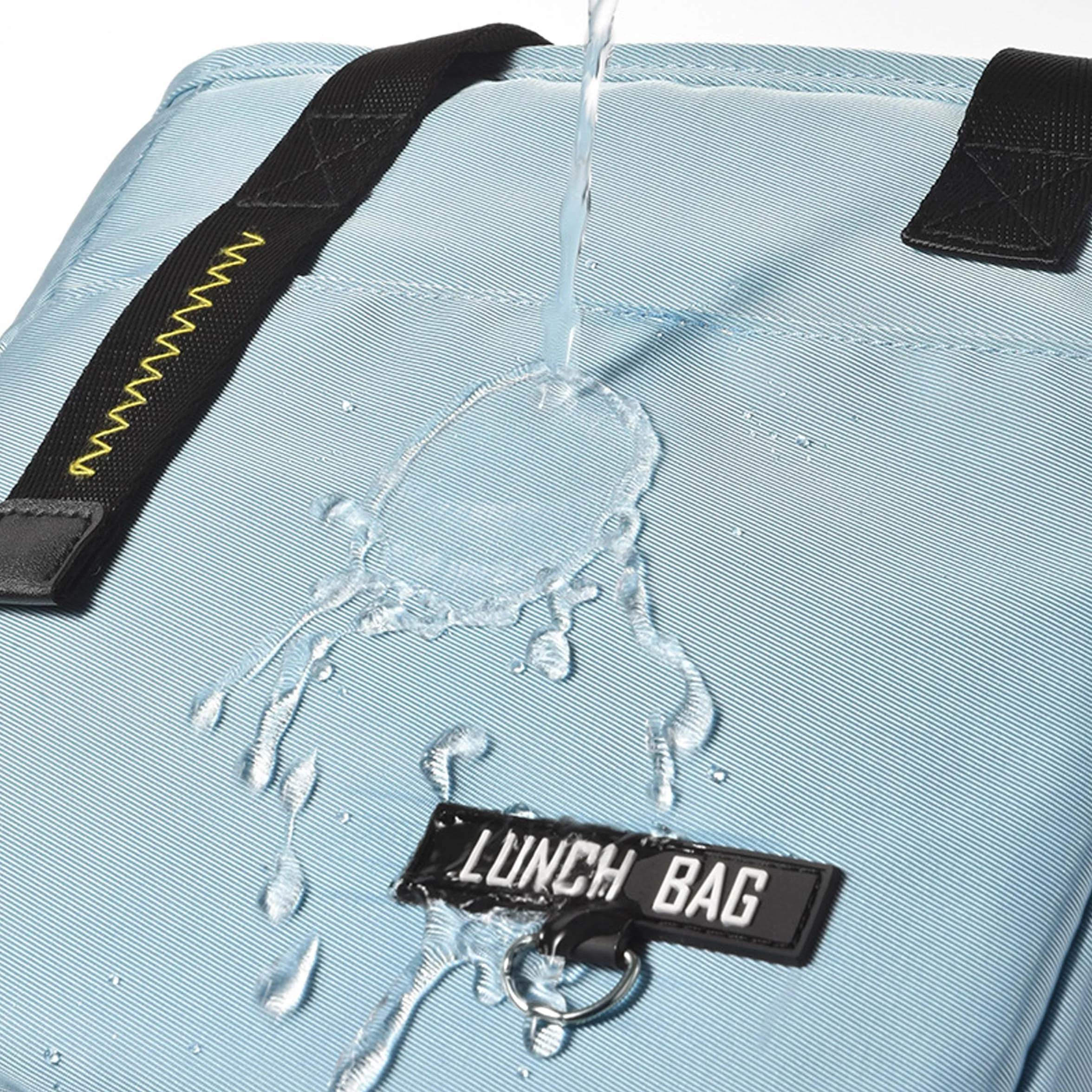 Nanxson Izolowane pudełko na lunch wielokrotnego użytku, szczelna torba na lunch, torba chłodząca Bento z uchwytem na butelkę i bocznymi kieszeniami (11L, B Blue)