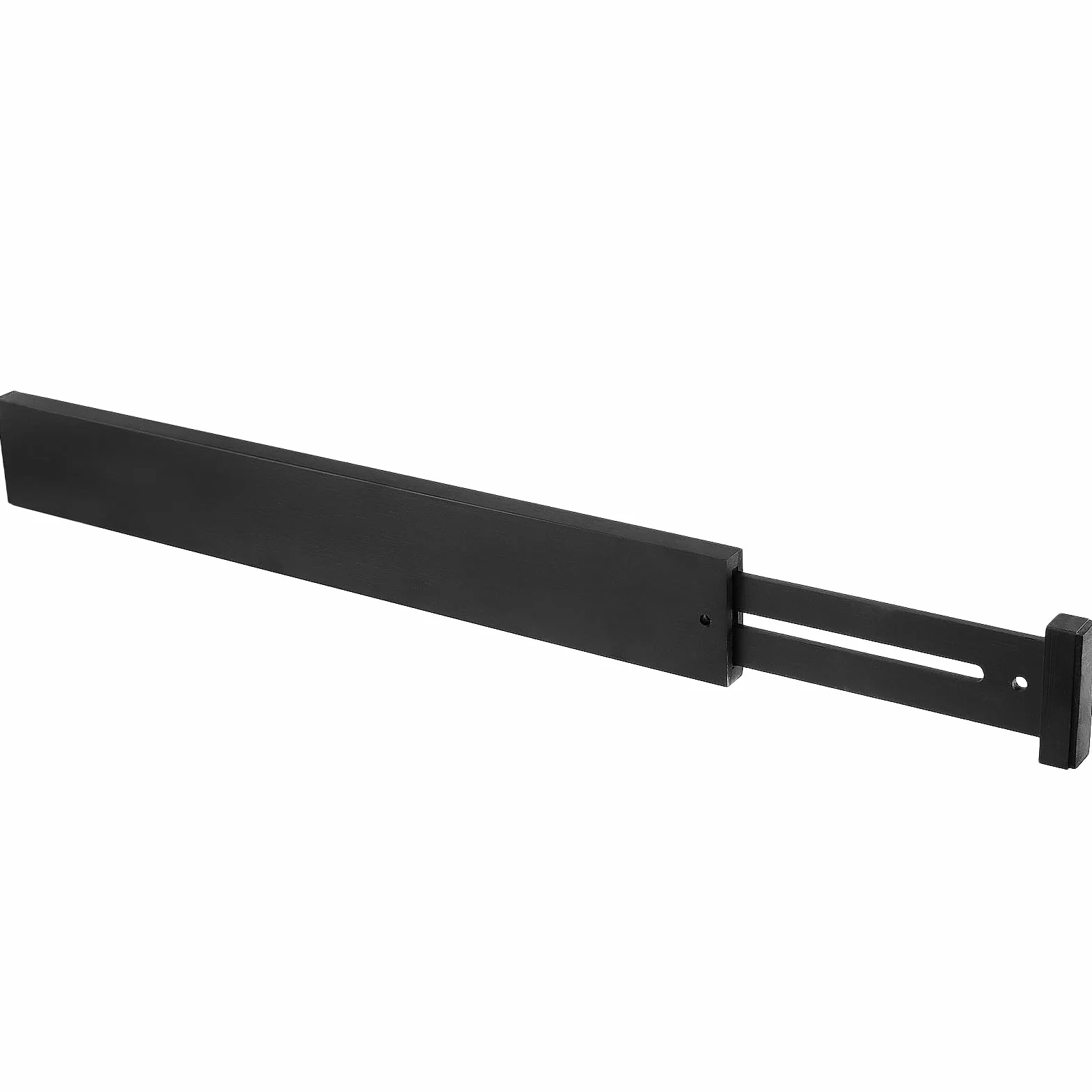 SINJEUN 6-częściowy zestaw separatorów do szuflad regulowane 43-56 cm bambusowe organizer