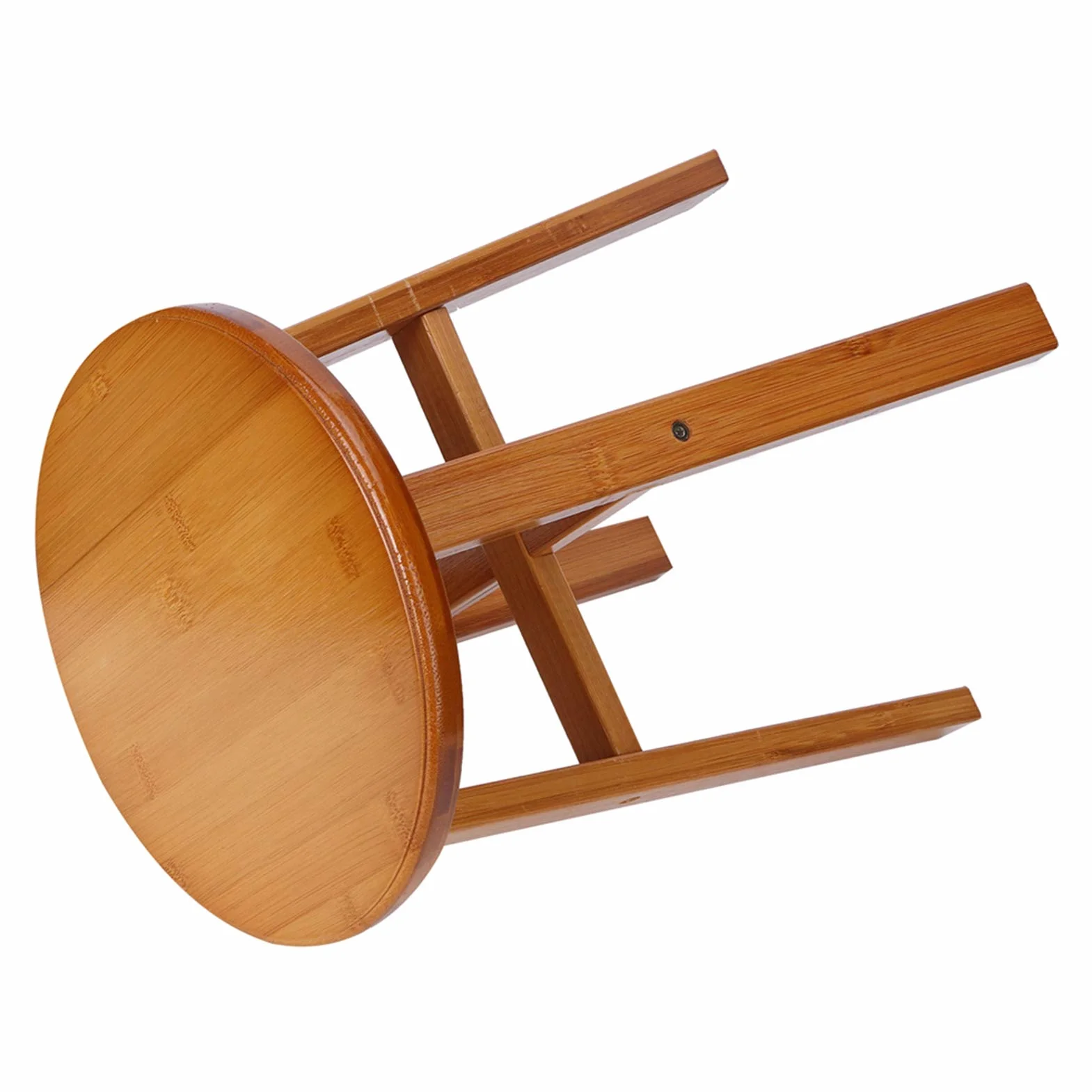Escabeau en Bambou Tabouret Portable Bois Enfants Adultes Multifonctionnel Salle de Bains Cuisine