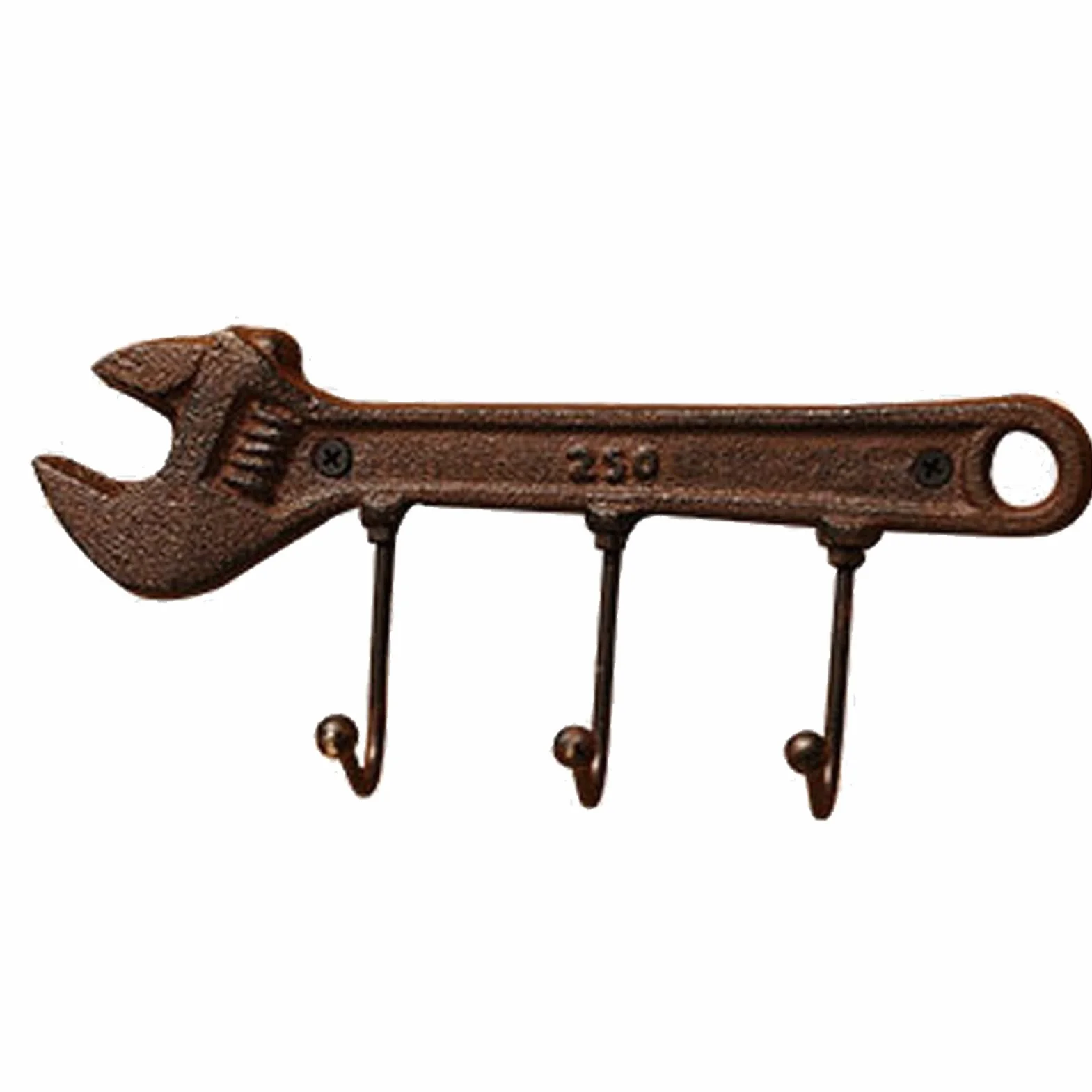 Wieszaki na ręczniki Wieszaki ścienne Wieszak na płaszcze Wieszak ścienny Vintage Wieszak ścienny Hammer Skey Holder Metalowy wieszak na ubrania Wieszak Styl industrialny Klucze Hak ścienny Wystrój
