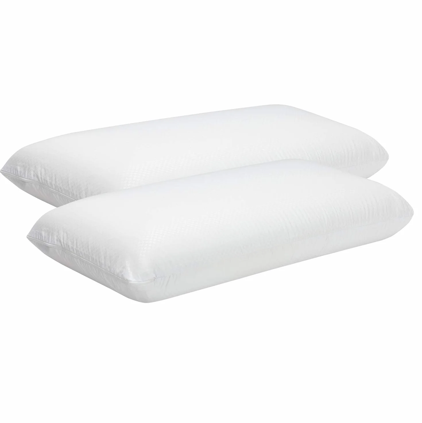 Pikolin Home - Ergonomiczna wiskoelastyczna poduszka z podwójną, dopasowaną poszewką z rdzeniem z pianki memory do spania na boku lub na plecach