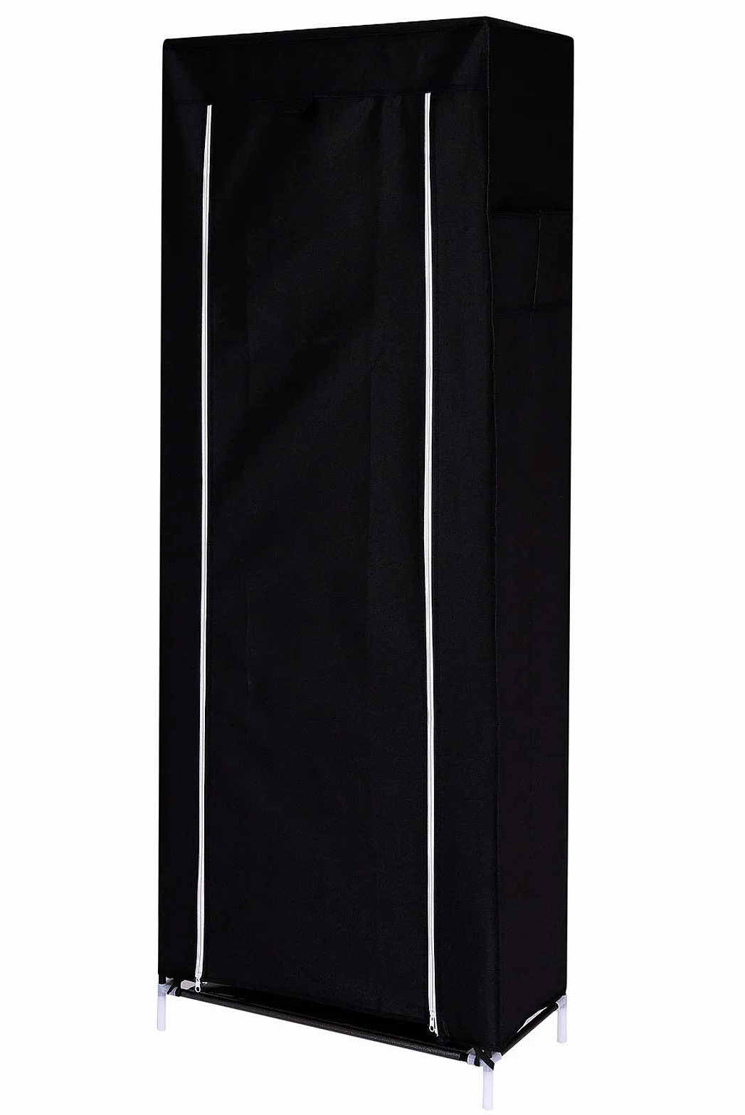 Tavora Szafa składana z flizeliny 60x30x160 cm czarna