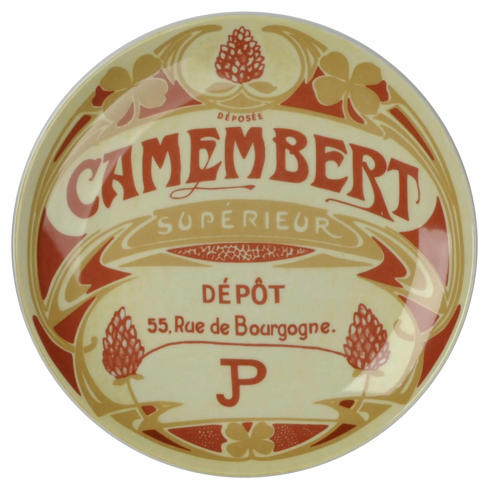 Bia Zestaw talerzy DRH Camembert, zestaw 4 szt