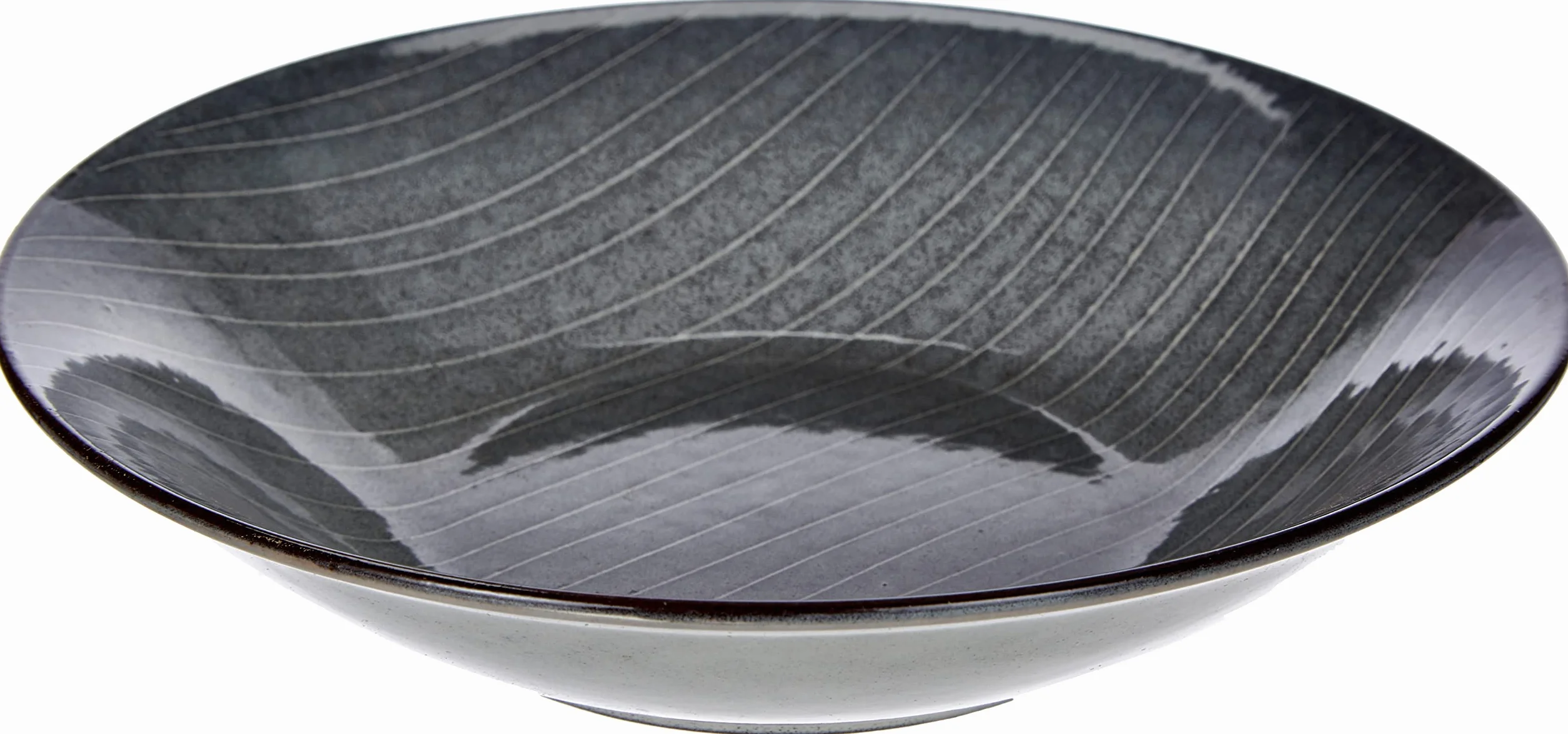 Broste Copenhagen 14533217 Nordic Sea talerz do makaronu, kamionka, 22,5 cm