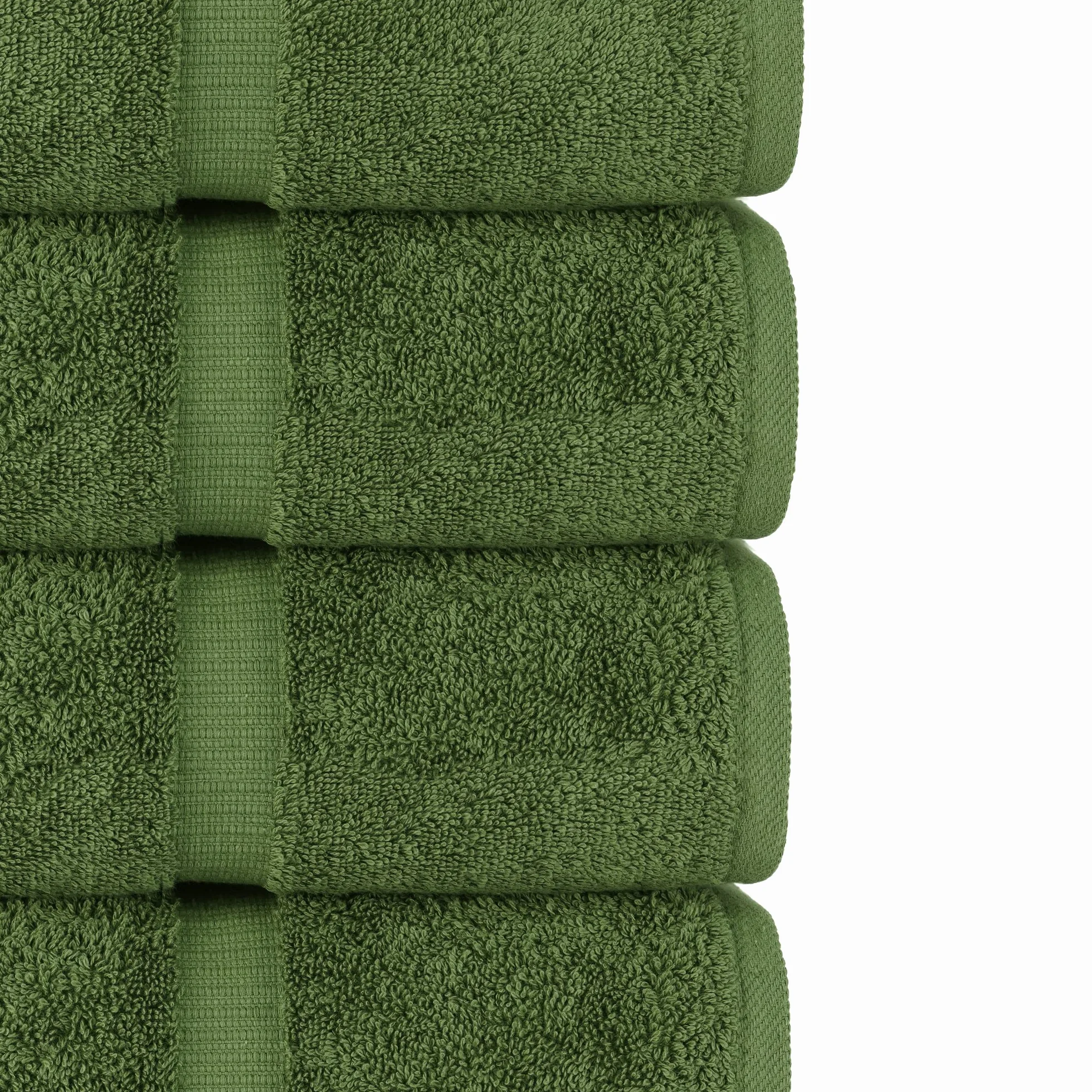 Chakir Turkish Linens | Jakość hotelowa i spa, 100% bawełna, tureckie ręczniki premium | miękkie i chłonne (4-częściowe ręczniki kąpielowe, mech)