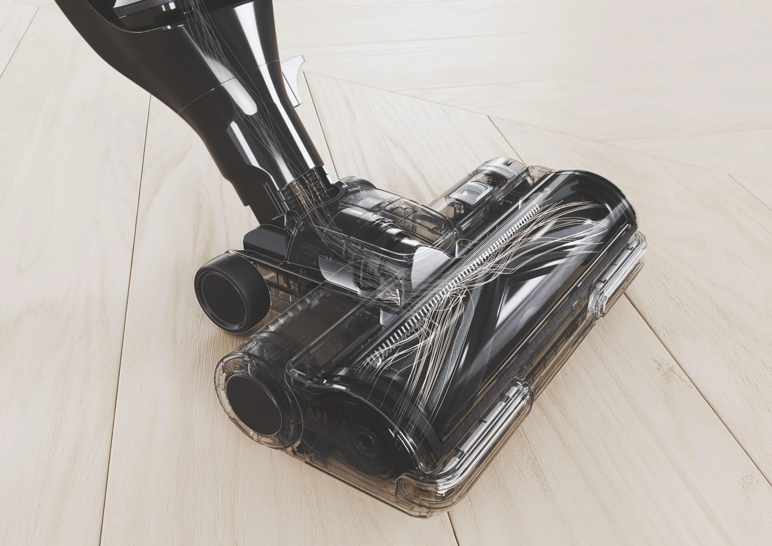 HOOVER HFX odkurzacz akumulatorowy bezprzewodowy z dyszą do sierści zwierzęcej LED CORNER GENIE™ ANTI-TWIST