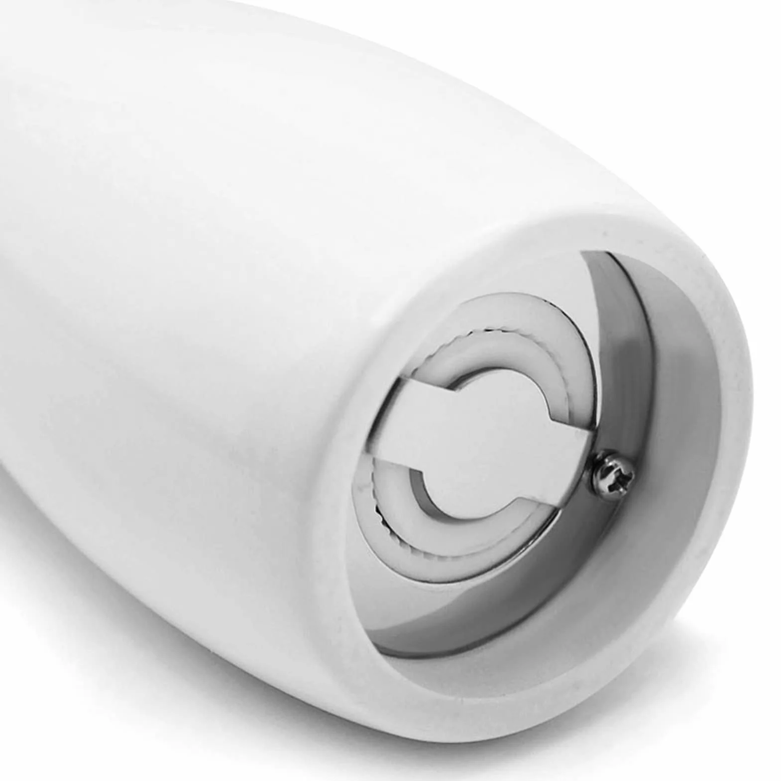 Młynek do pieprzu i soli, Ceramiczny młynek do soli pieprzowej z możliwością regulacji grubości Młynek ręczny wielokolorowy(Pu X 2)