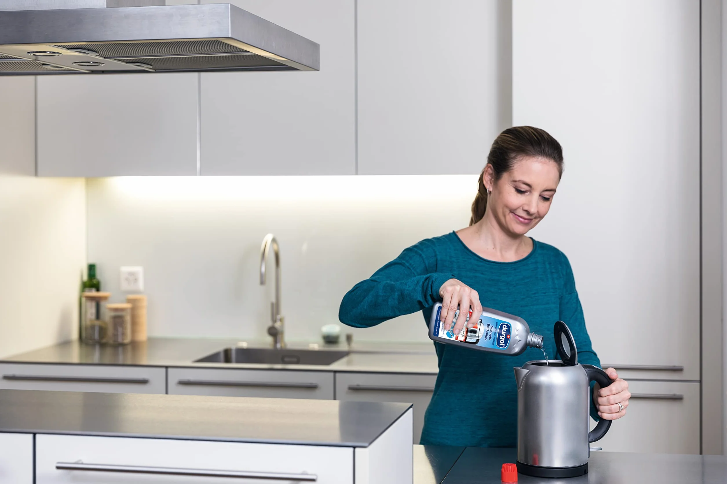 Durgol Uniwersalny odkamieniacz Power – odkamieniacz do wszystkich urządzeń gospodarstwa domowego – 750 ml