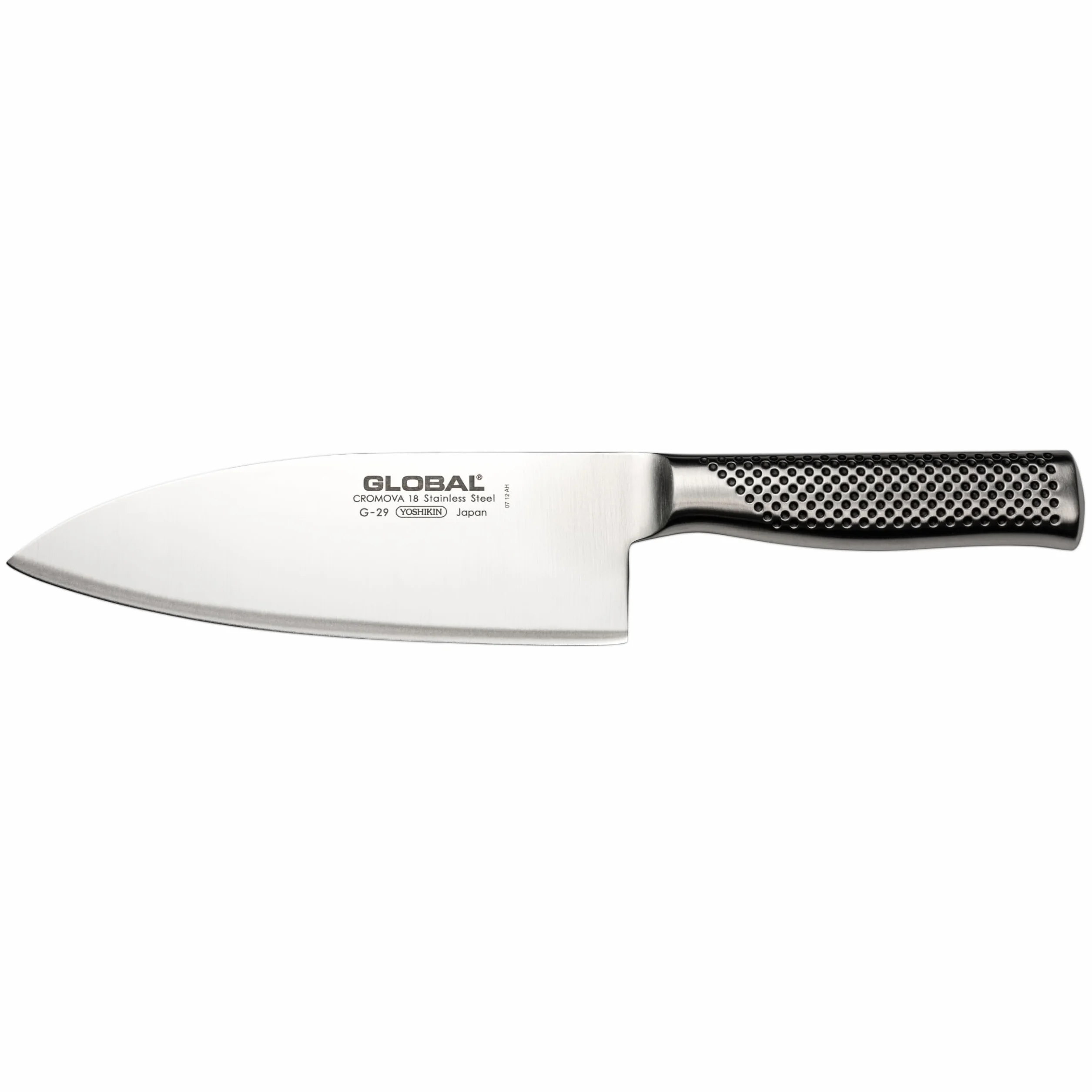 Globalne noże G-29 krajalnica do mięsa/ryb z ostrzem 18 cm, stal nierdzewna CROMOVA 18