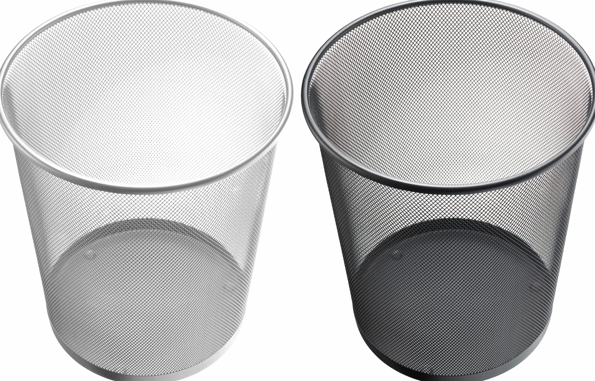 Helit siatka na odpady 15 l metal czarny