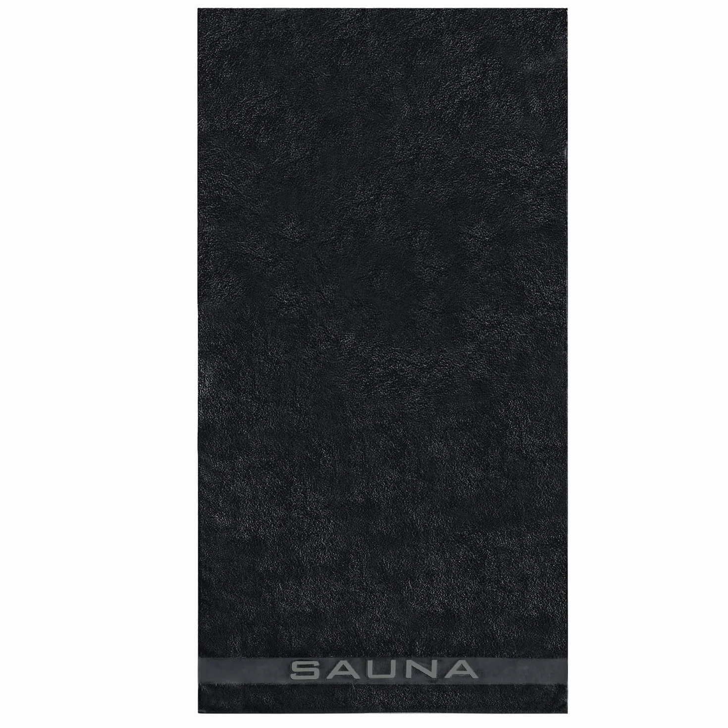 Delindo Lifestyle Ręcznik do sauny Colares 80 x 200 cm bawełna czarny