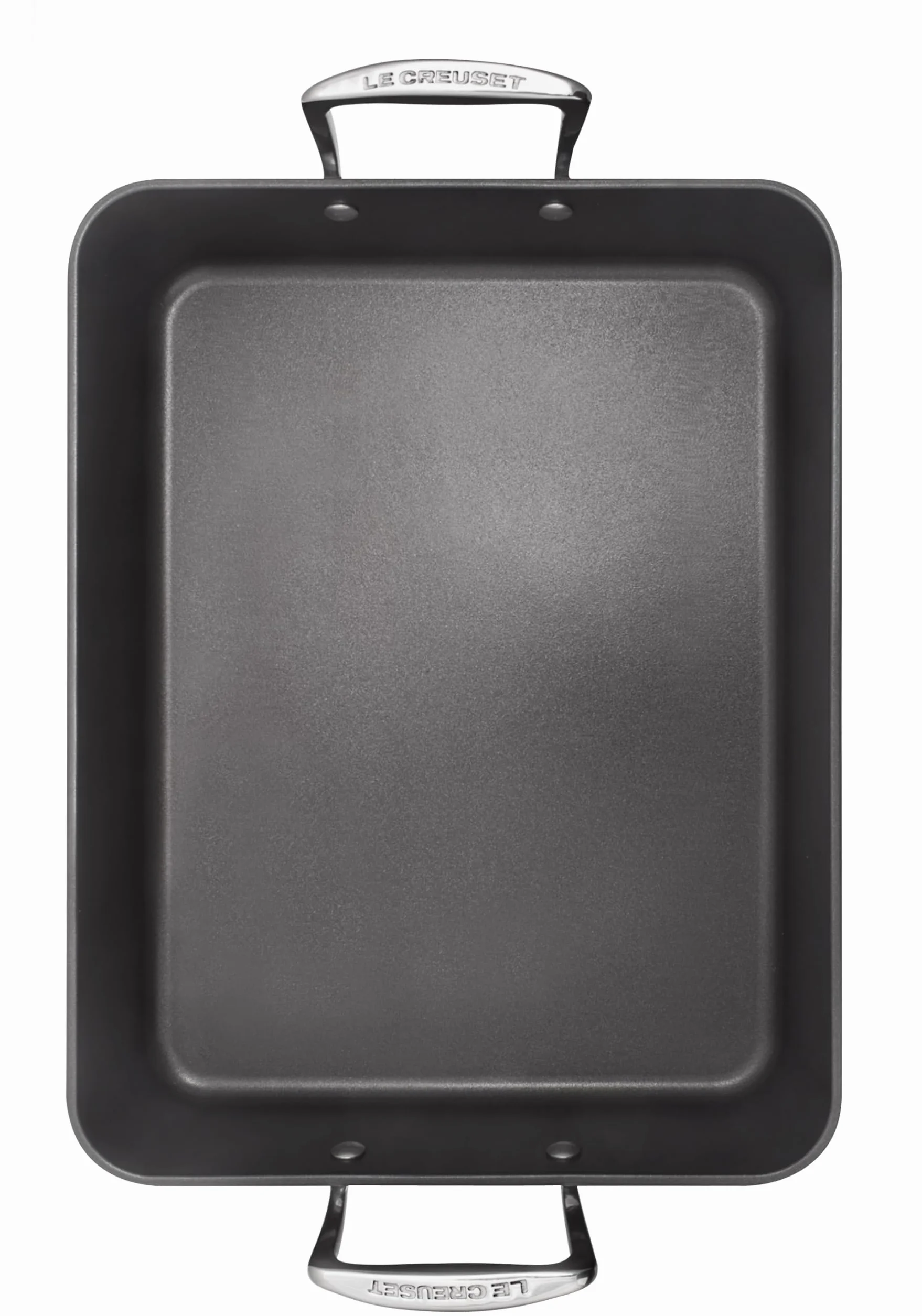 Le Creuset Blacha do Pieczenia, Aluminium, Czarny/Srebrny, 41.3 x 27.9 x 10.9 cm
