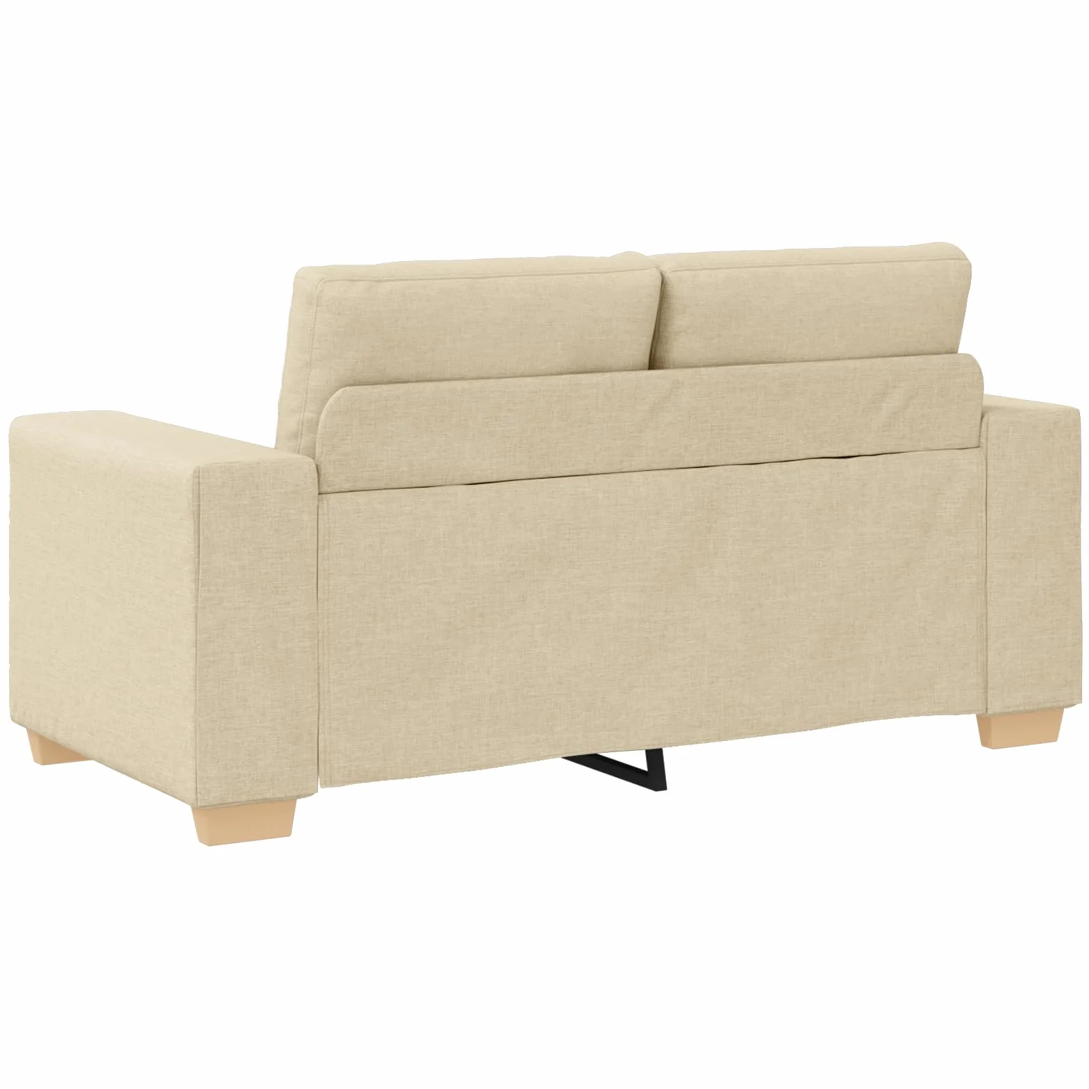 Nowoczesny 3-częściowy zestaw sofy w kolorze kremowym z poduszkami, ergonomiczny zestaw do salonu do wygodnego kącika do czytania, odporny na plamy i trwały, stylowy design dla eleganckiego