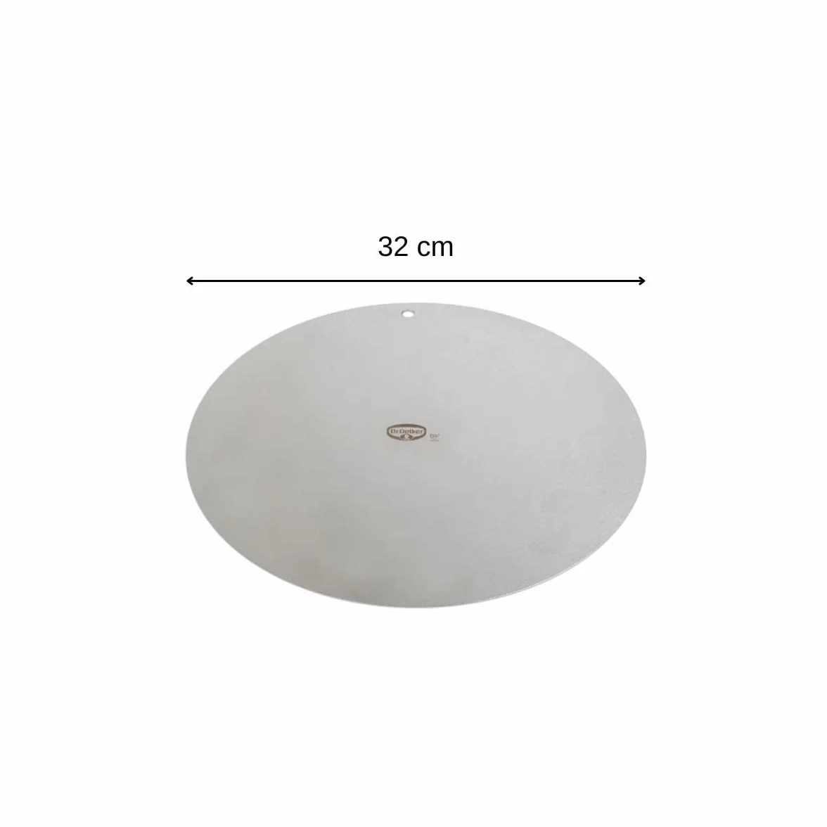 Dr. Oetker 1973 Płyta Dekoracyjna I Transportowa Ø 32 cm Stal Nierdzewna Srebrna