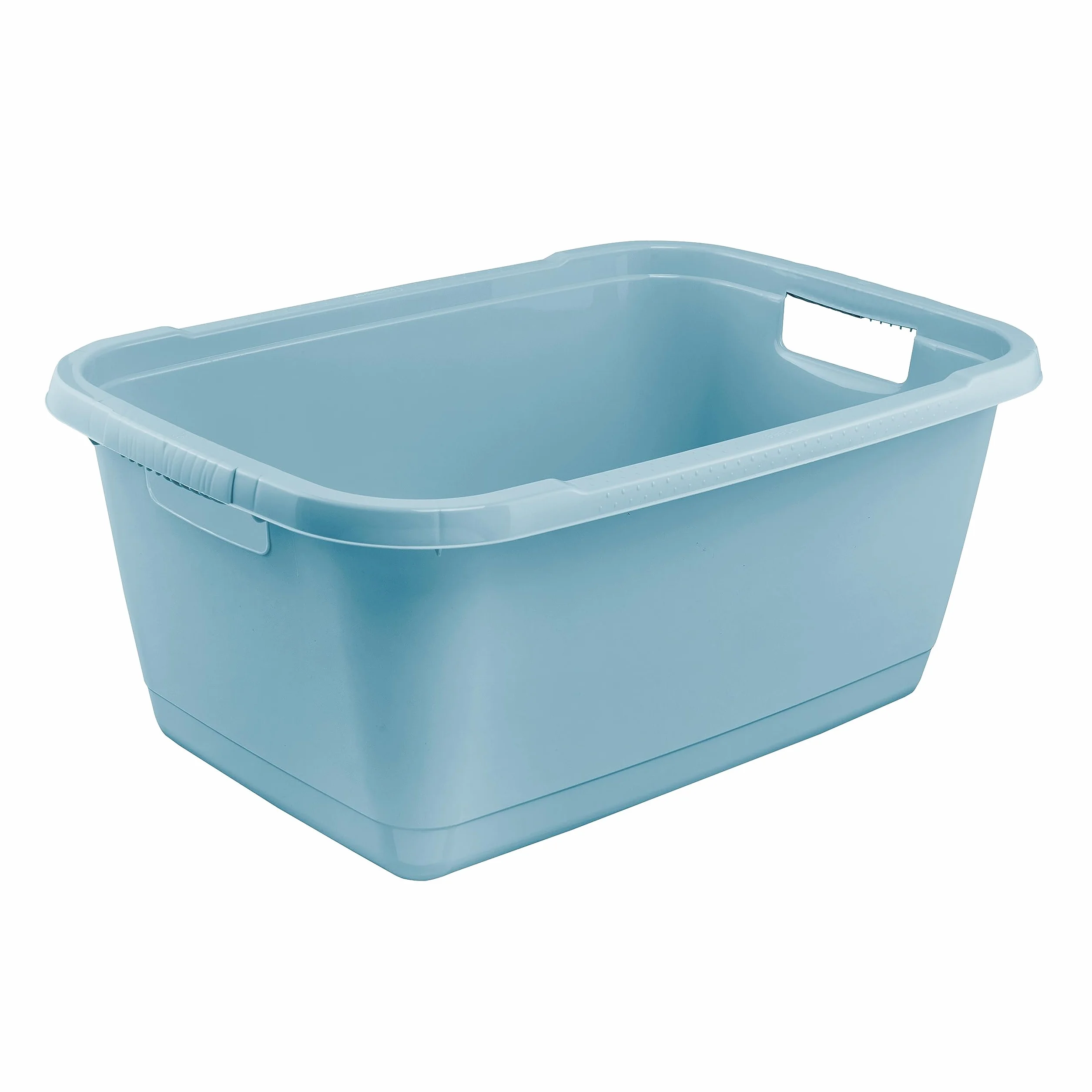 keeeper Wäschewanne, Stabiler Kunststoff, 52 l, Aenna, Nordic Blue