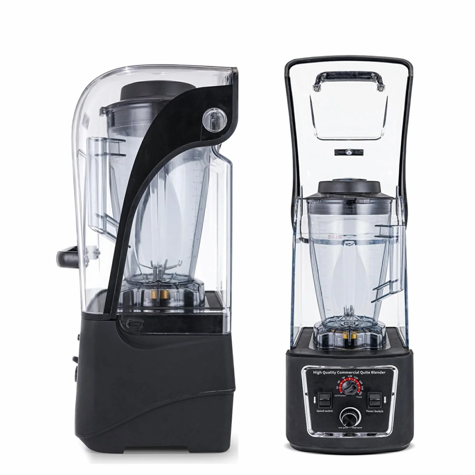 Blender Komercyjny, Profesjonalny Mikser, Sokowirówka, Lód, Koktajle Mleczne, 3,8 L/5 L, Maszyna Do Robienia Lodu Piaskowego, Robot Kuchenny Pieczenie Bez WysiłKu