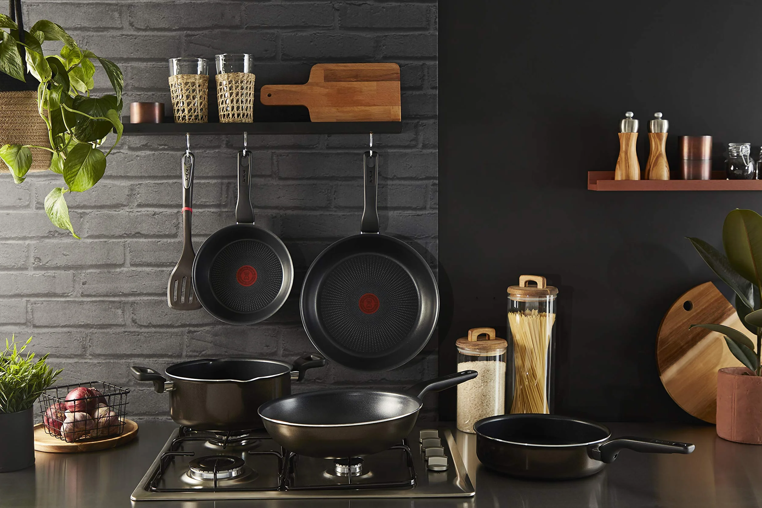 Tefal Patelnia Aluminium Czarny 24 cm
