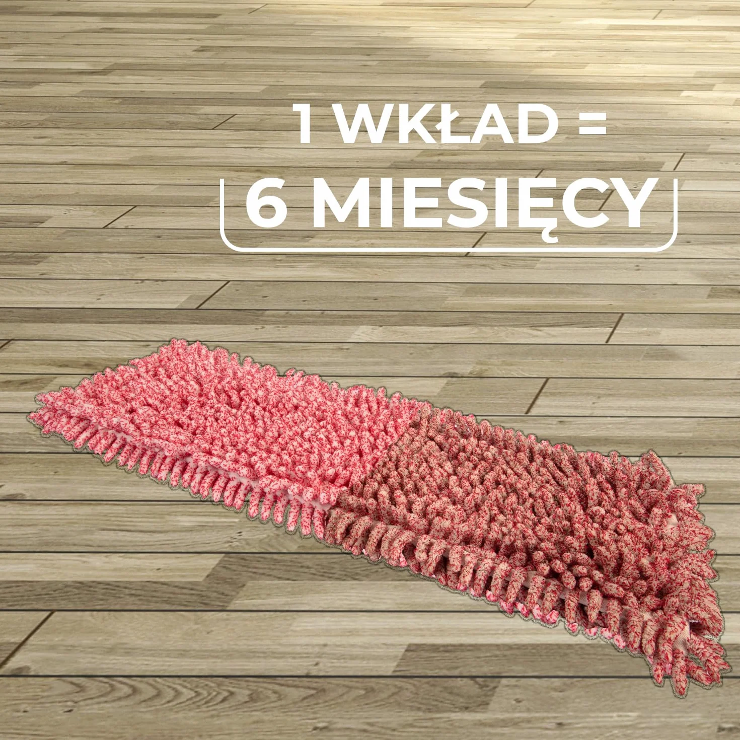 Vileda Pet Pro Wkład do mopa płaskiego do sierści i włosów