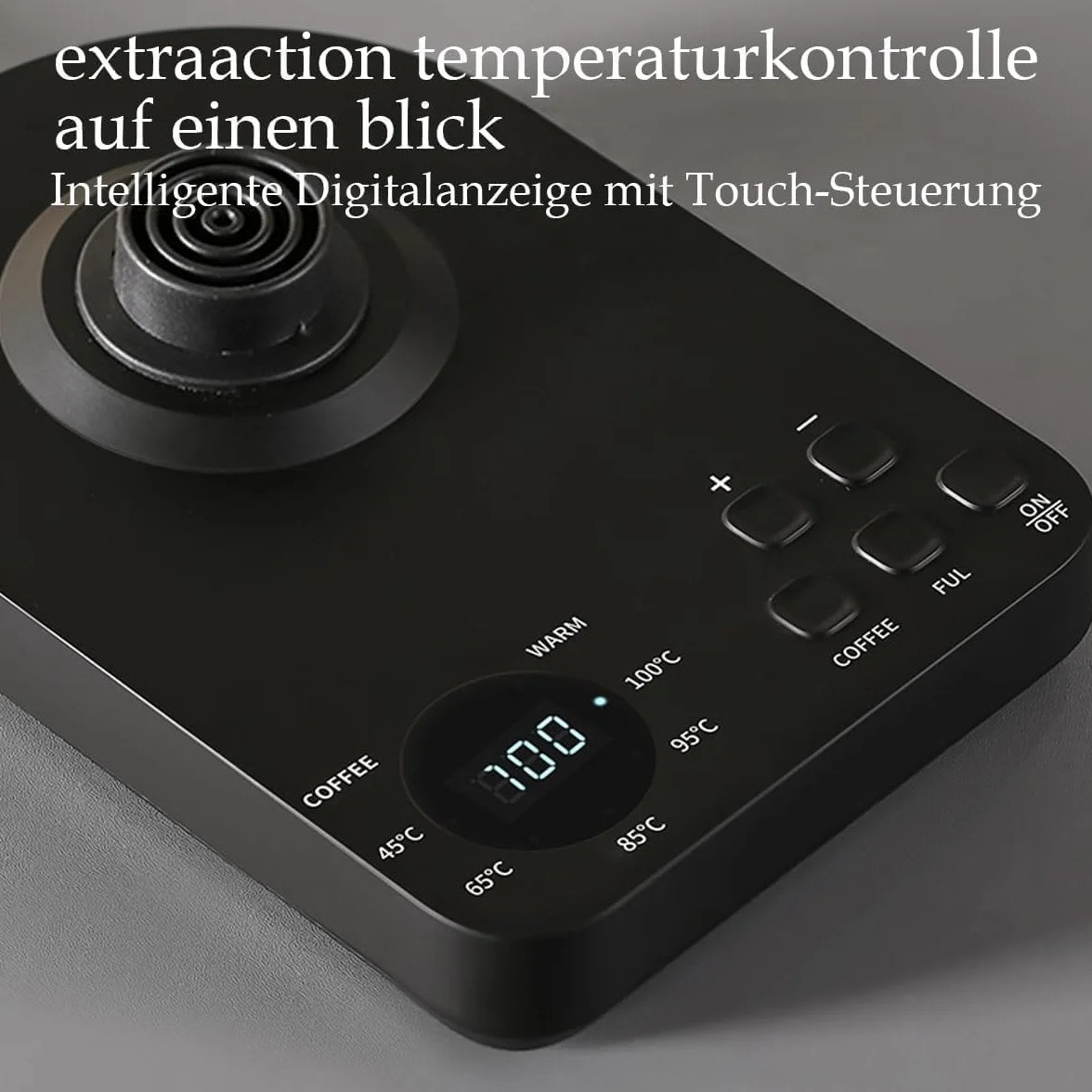 Czajnik elektryczny ze stali nierdzewnej Kitchen Aid czajnik elektryczny, 1 l, termostatyczny czajnik do herbaty, 1000 W, dzióbek pod kątem 90°, stal nierdzewna 304, ochrona przed pracą na sucho