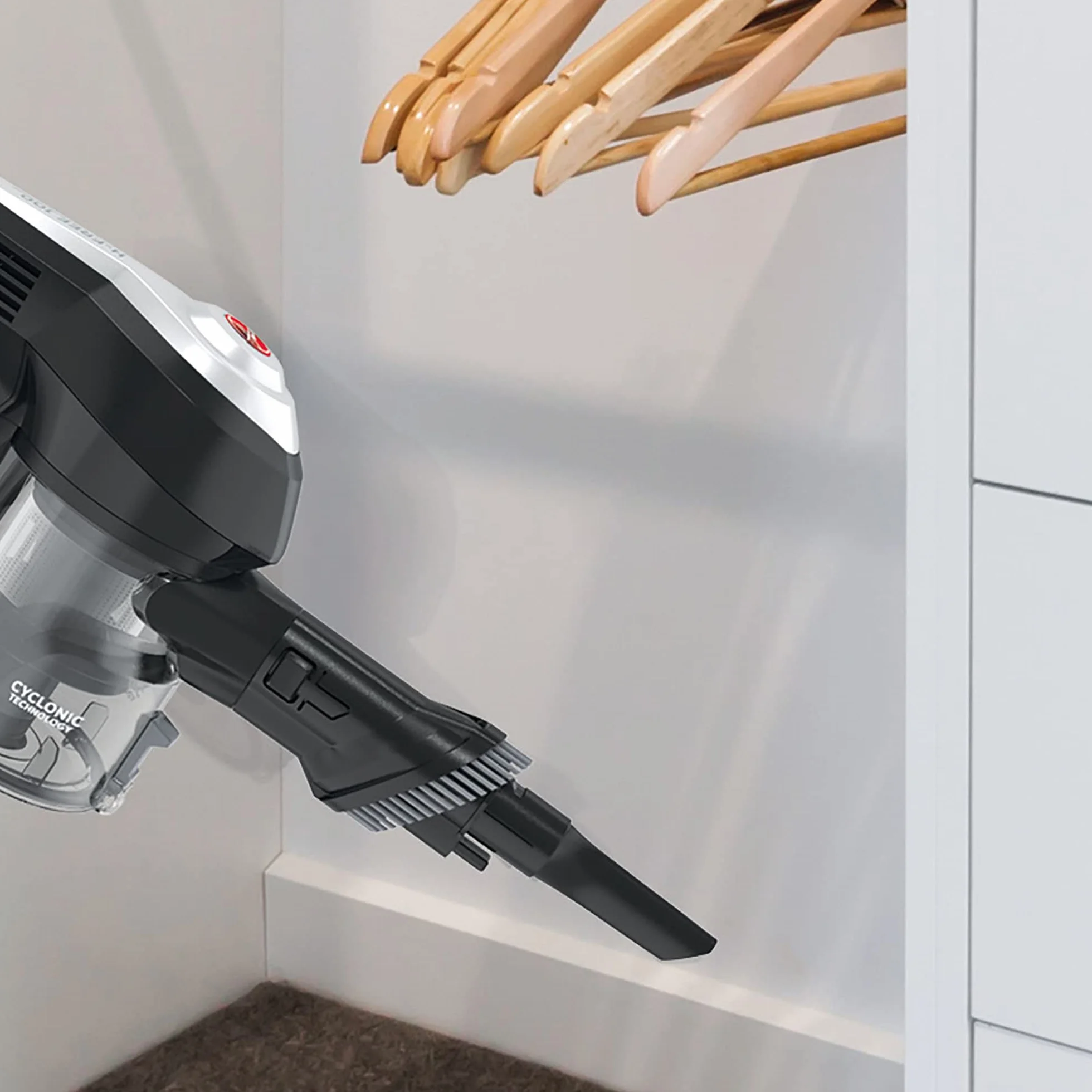 Hoover H-FREE 100 PETS odkurzacz akumulatorowy 2 w 1 bezprzewodowy HF122BPT szary tytanowy