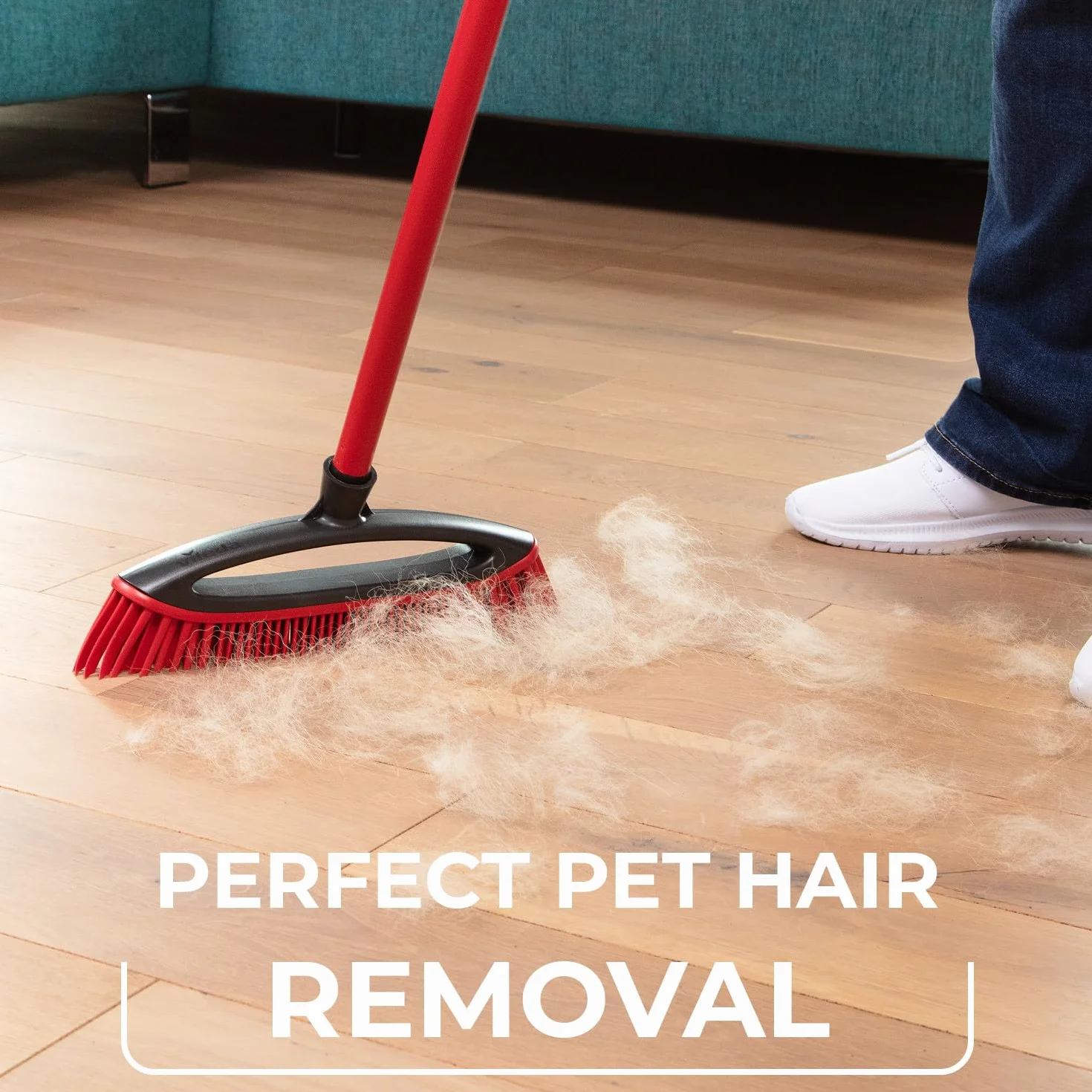 Vileda Pet Pro Szczotka do Zamiatania Sierści i Włosów Always Clean