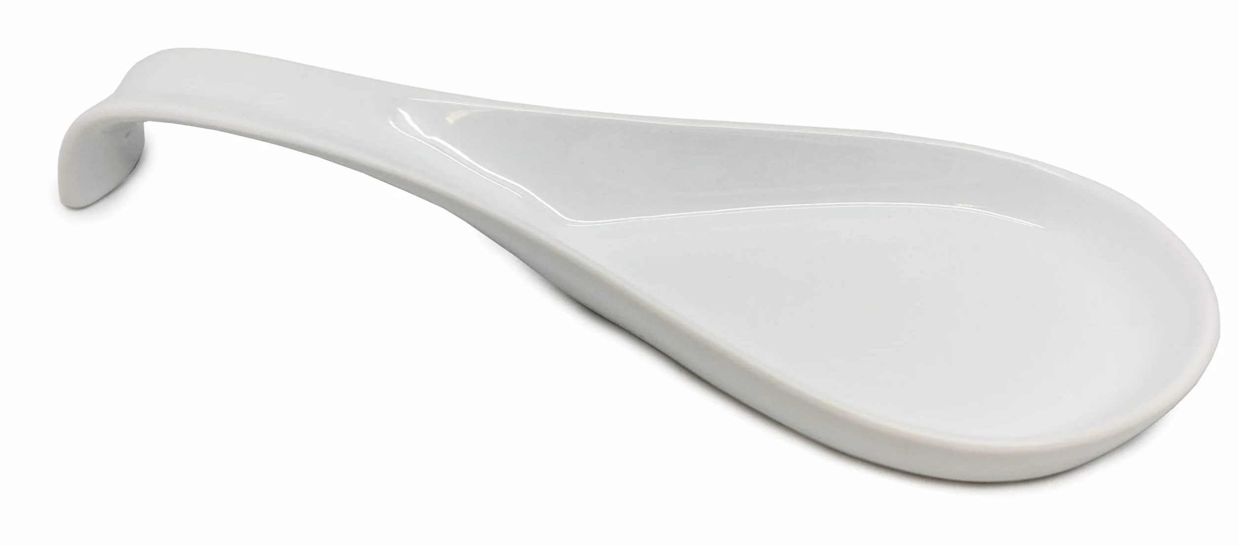 Nerthus FIH 558 porcelanowa podstawka na łyżki praktyczny i czysty uchwyt na akcesoria kuchenne