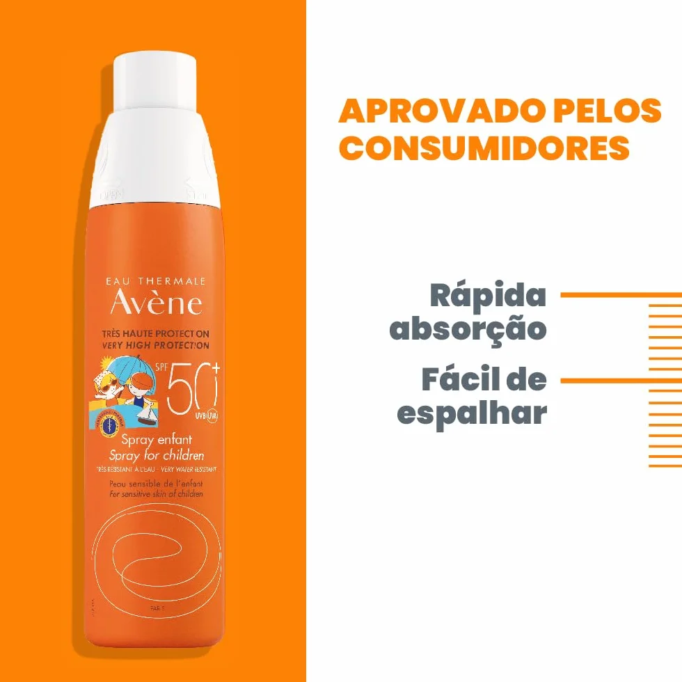 Avene Unisex – dziecięcy specjalny spray 50+ Avène 200 ml (3305792) NIOS, czarny/biały, 1 szt, czarny/biały, 200 ml (Pack of 1)