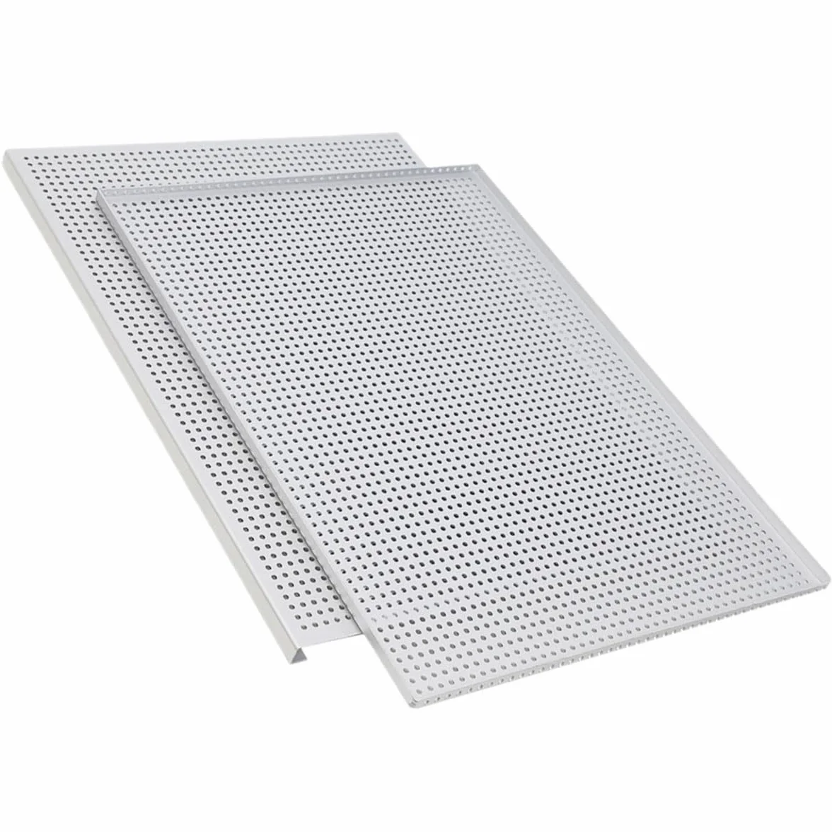 Ręcznie wyraźna, perforowana blacha do pieczenia ze stopu aluminium z podkładką silikonową, wielofunkcyjna blacha do pieczenia Mille Feuille, piekarnia domowa, 40 x 30 cm