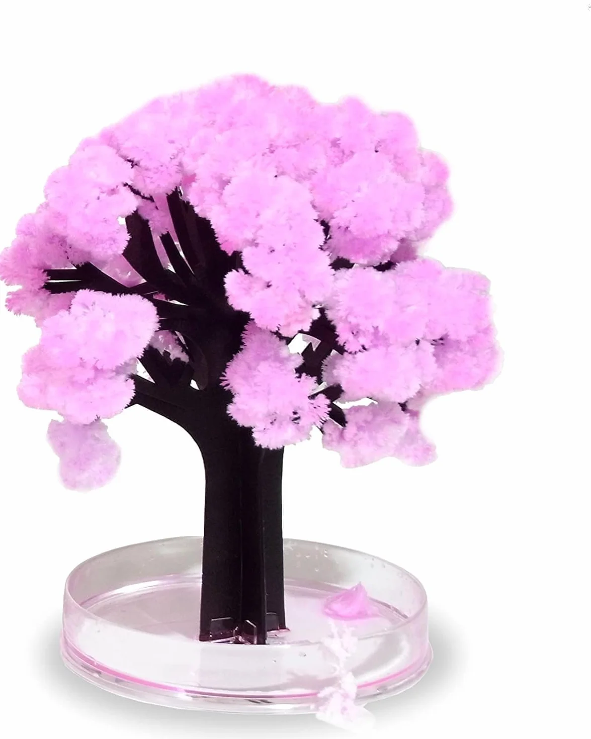 Mad Monkey Magic Sakura Tree, Sztuczne Drzewo w Stylu Drzewa Kwitnącej Wiśni, Sztuczne Drzewo 13,50 cm Różowe, Estetyczna Dekoracja do Salonu, Oryginalne Japońskie Deco, Idealny Prezent na Walentynki