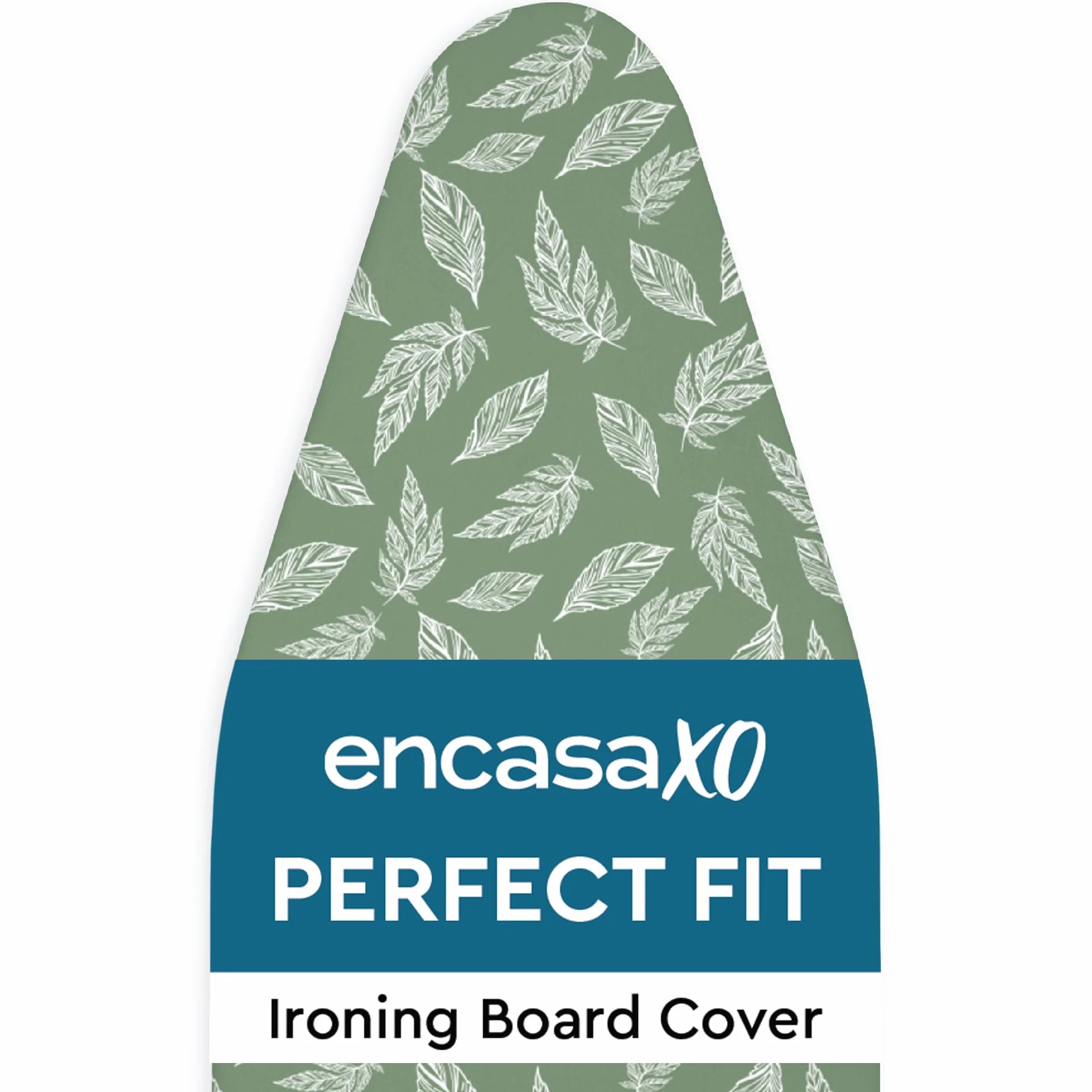 Encasa Homes Zapasowy pokrowiec na deskę do prasowania 135 x 45 cm, z wyściółką filcową 3 mm, odbijający ciepło