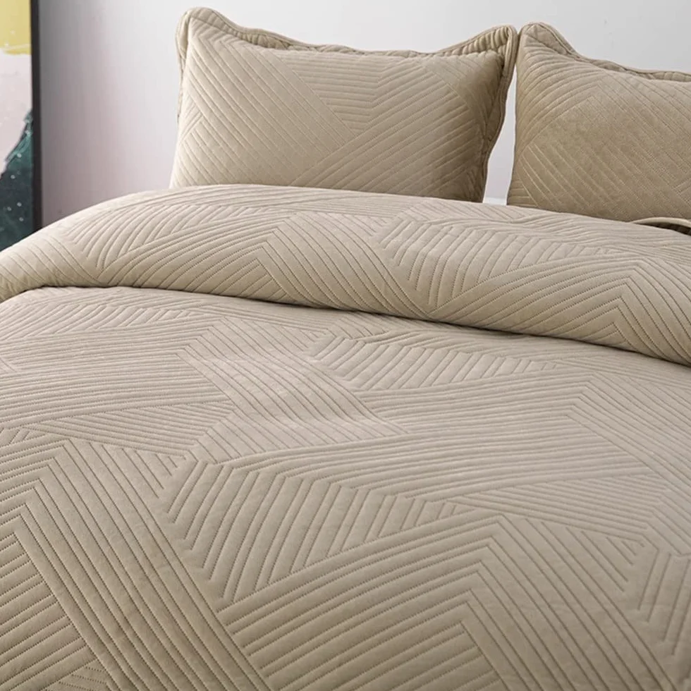 Podwójna Narzuta, Kołdra Patchworkowa, Bawełniana Narzuta Pikowana Kołdra, Luksusowe Narzuty I Narzuty Na Lato (Color : 5, Size : 2x pillowcases)
