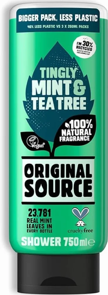 Original Source - Mycie ciała z miętą i drzewem herbacianym - 750 ml