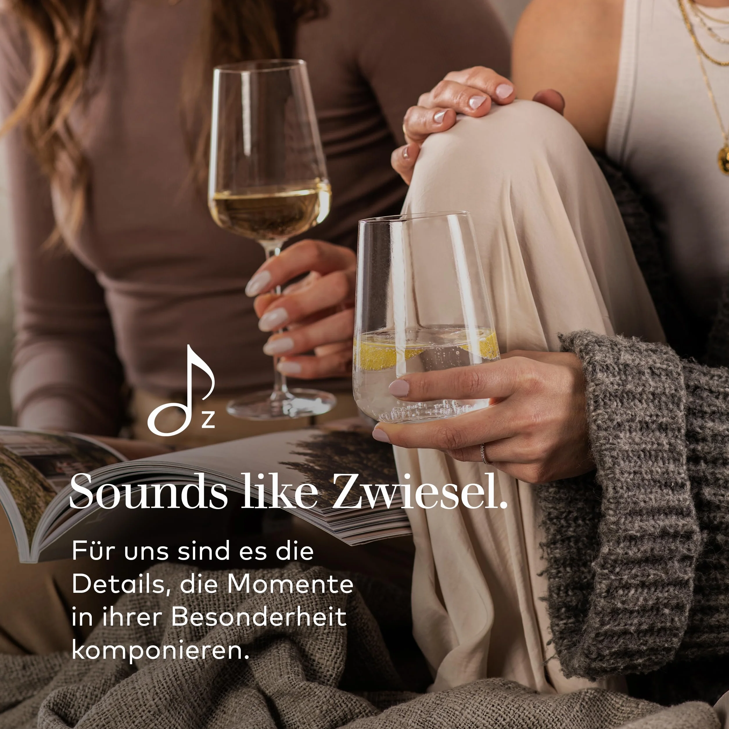 Zwiesel Glas Szklanki do whisky, duże Echo (zestaw 4 szt.), nowoczesny kubek do whisky, nadają się do mycia w zmywarce, wykonane w Niemczech (nr art. 123377)
