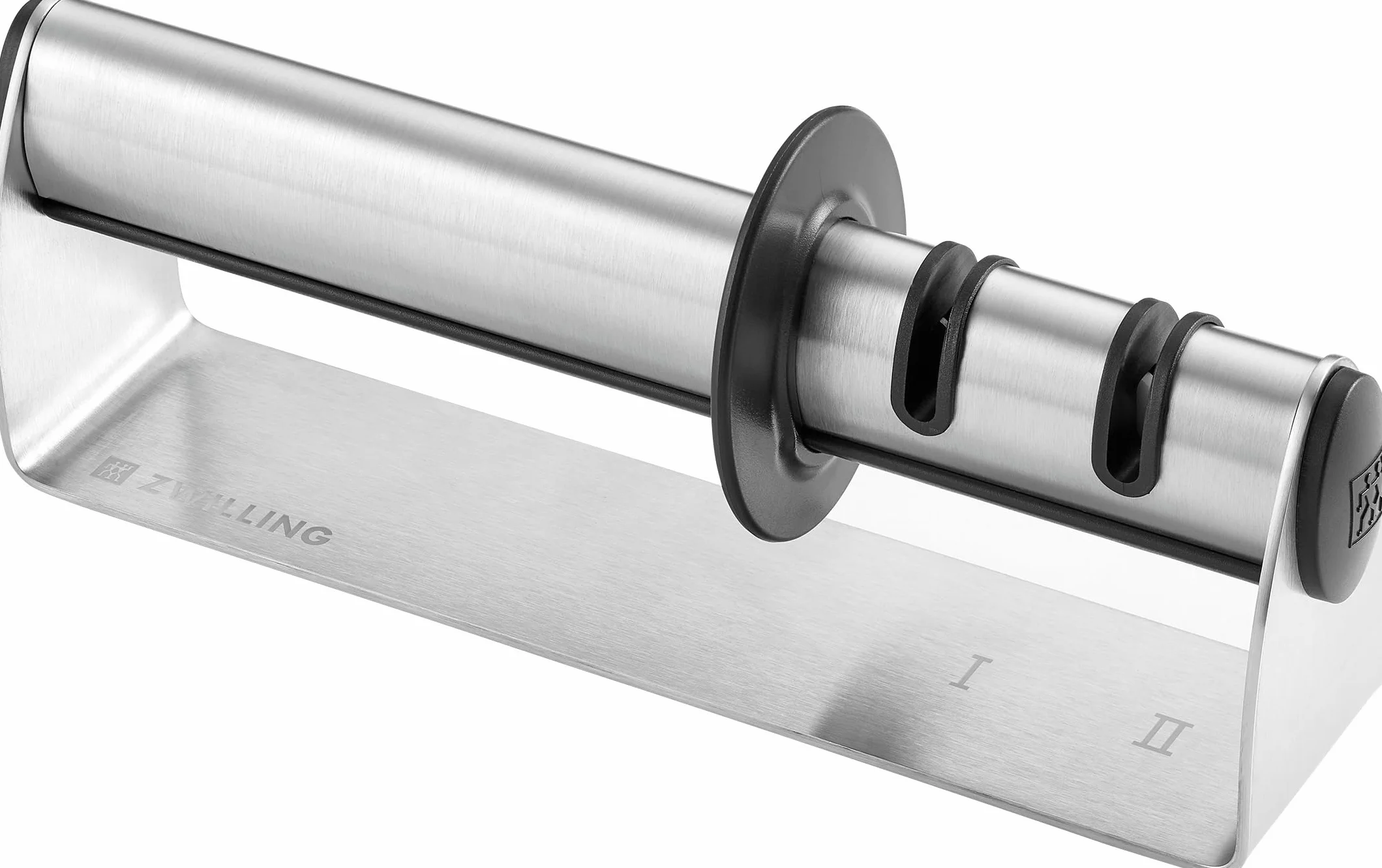 ZWILLING Twin Sharp ostrzałka do noży, 20 x 5 x 5 cm, stal nierdzewna, srebrna