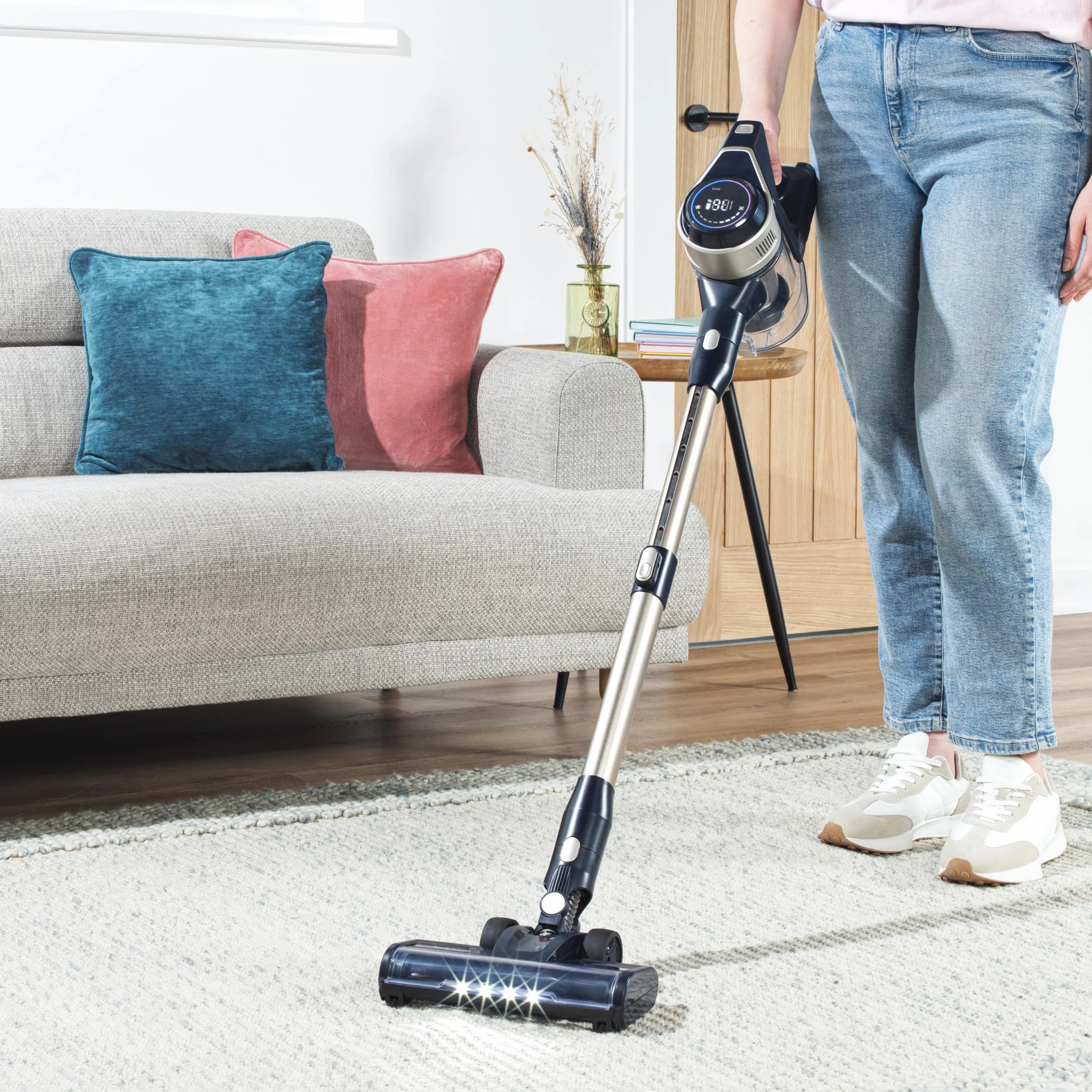 Odkurzacz Bezprzewodowy Beldray Airgility Pro Pionowy Ręczny 1.2L HEPA LED 2 Prędkości 30 min