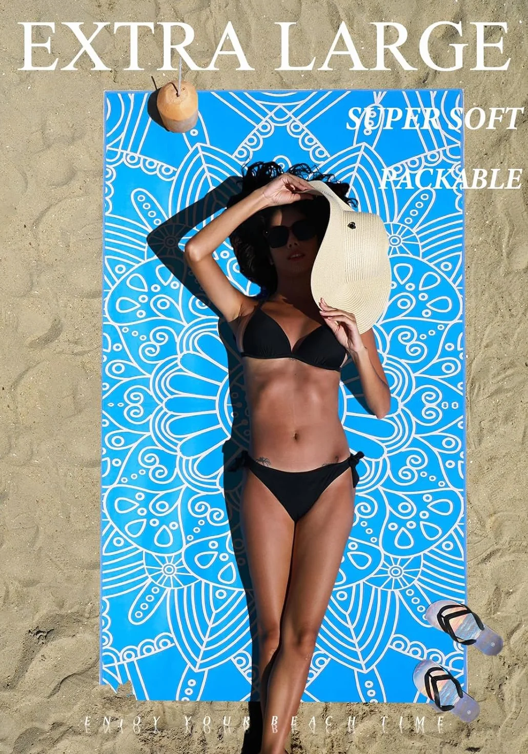 Ręcznik plażowy z mikrofibry xxl Duży ręcznik Ręcznik męski antypiaskowy Ręcznik plażowy Basen Kobieta Prezent Ponczo Dziewczyna Ręcznik Szybkoschnący Sport Akcesoria wakacyjne Niezbędne 180x80