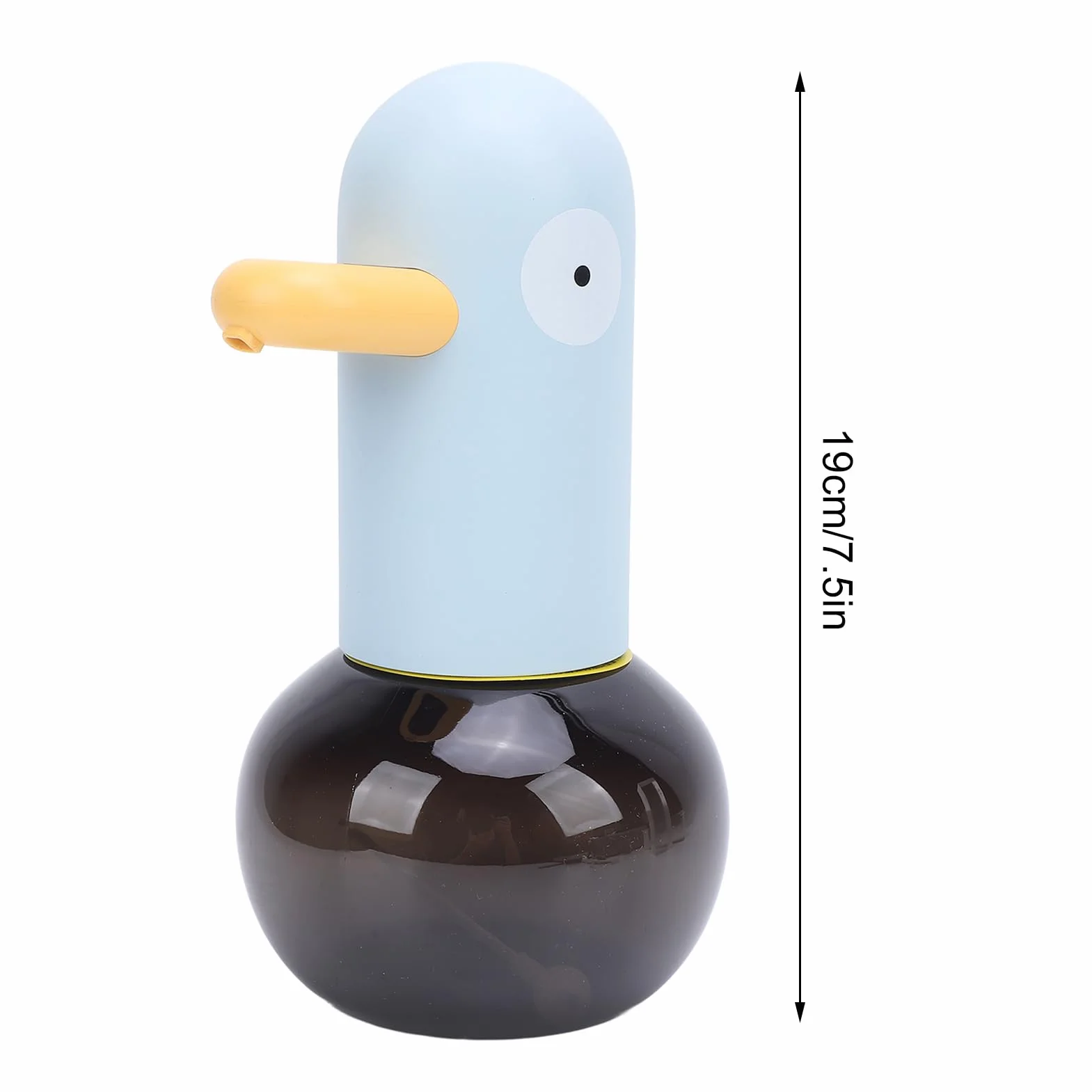 Automatyczny Dozownik Mydła w Pianie, Ładowalny Dozownik Mydła Cute Duck, Bezdotykowy Ręczny Dozownik Mydła z Czujnikiem, do łazienek, Kuchni, Uroczej Dekoracji Wnętrz (Typ 1)