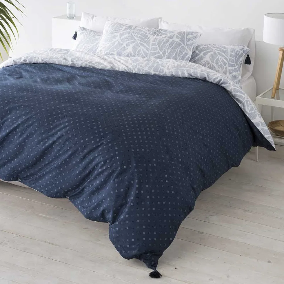 COTTON ARTEAN Artedo dwustronna poszewka na kołdrę, 150 cm, zapięcie z guzikami, hipoalergiczna