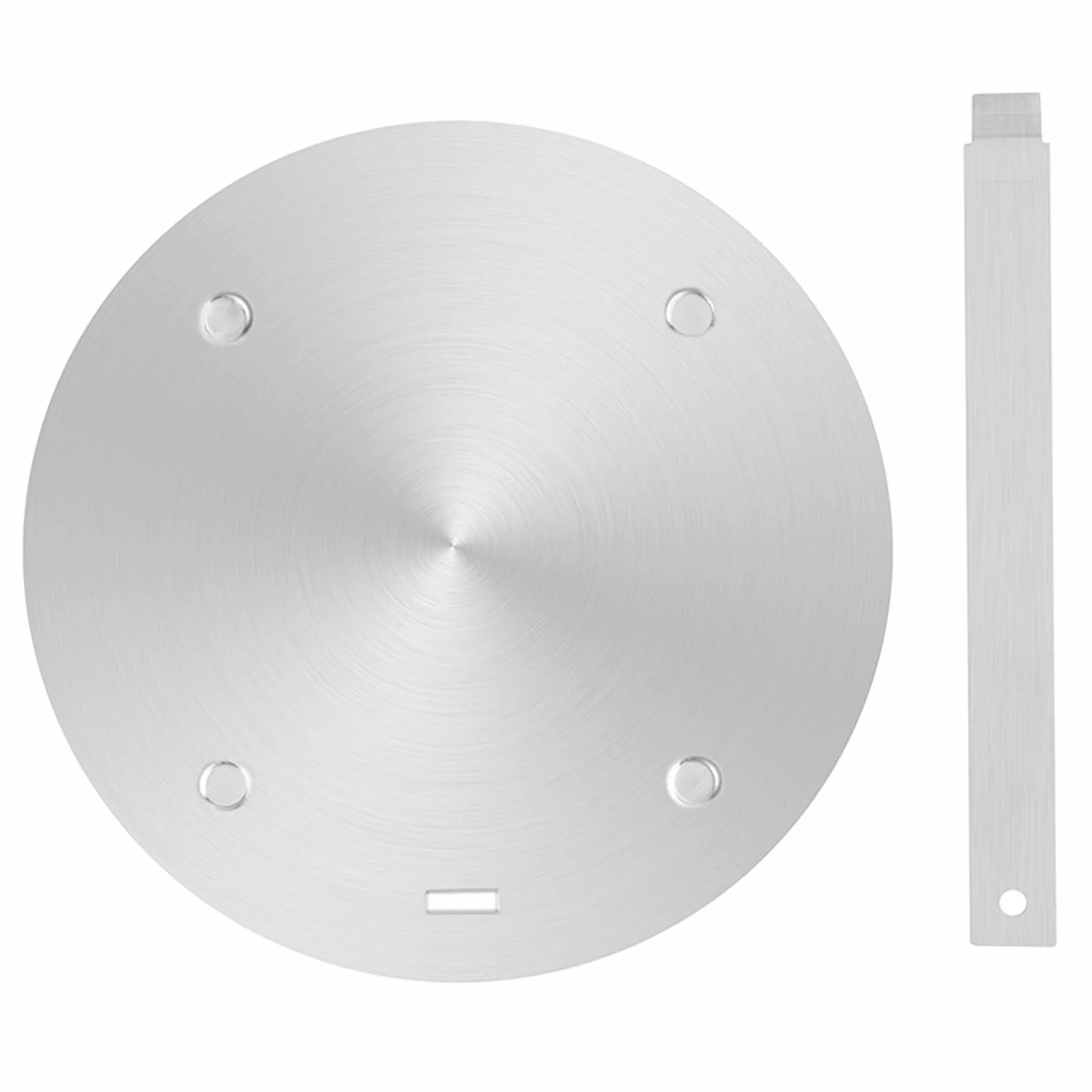 Płyta indukcyjna adapter, stal nierdzewna, z 1 wyjmowanym uchwytem, 20 cm, płyta konwertera do płyty indukcyjnej, kuchenka gazowa