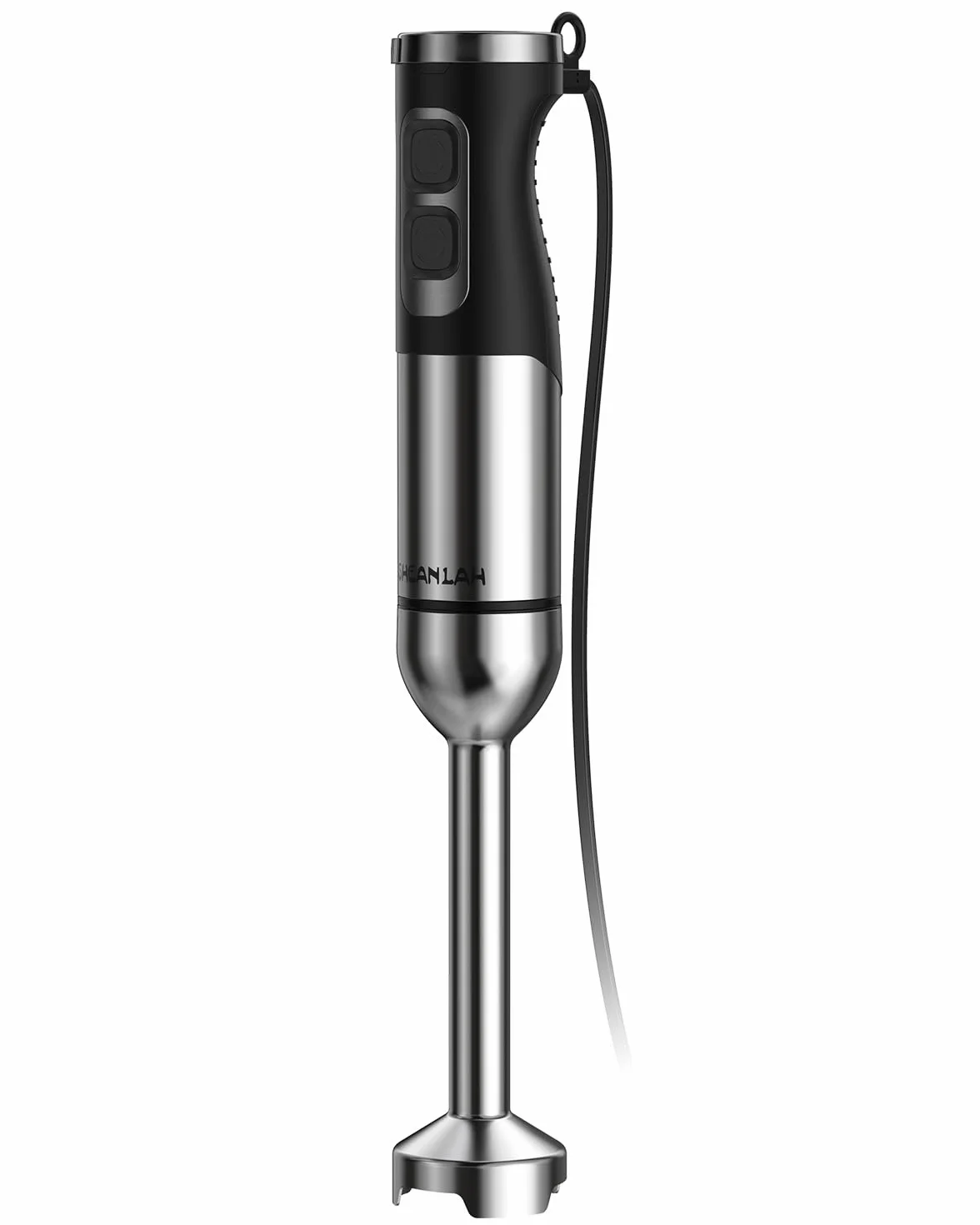 Wydajny blender zanurzeniowy 1000 W, blender ręczny 2025 z 25-biegowym silnikiem bezszczotkowym i wytrzymałym, ręczny mikser 4 w 1 z rozdrabniaczem, trzepaczką, zlewką i