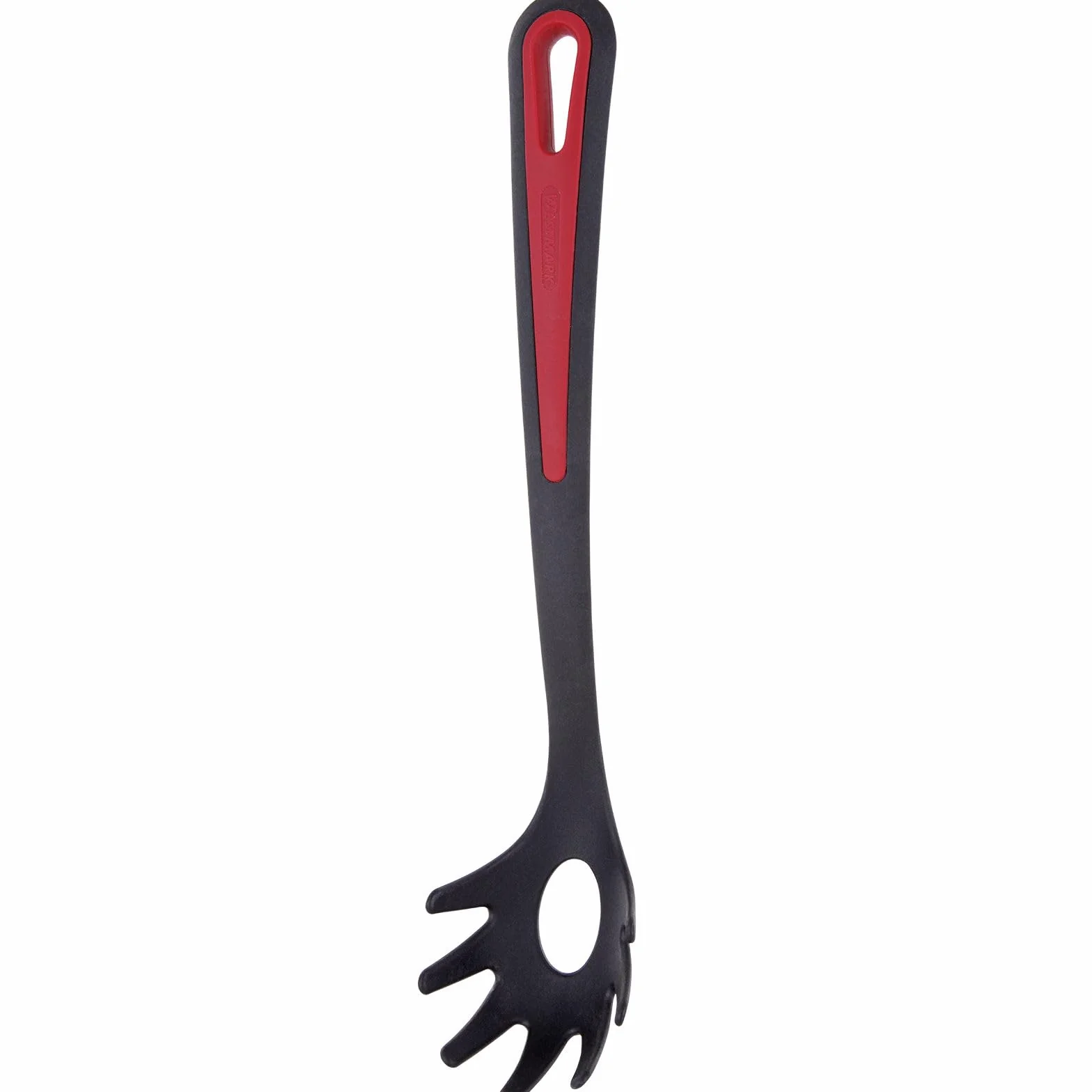 Westmark Łyżka do serwowania/nakładania spaghetti, Długość: 30,5 cm, Gallant, Czarna/Czerwona, 29602270